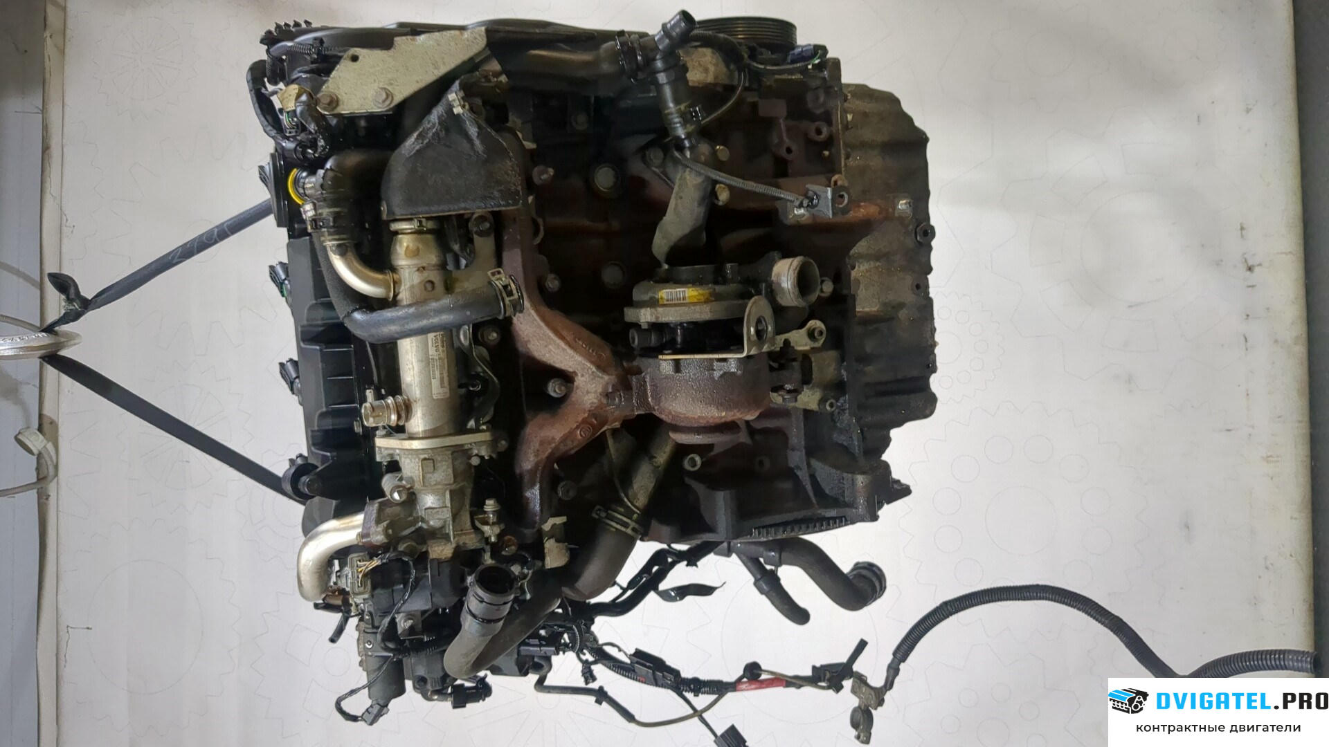 Двигатель Ford S-Max 2006 - 2010 AZWA 2 л., Дизель, TDCI, артикул 9243769