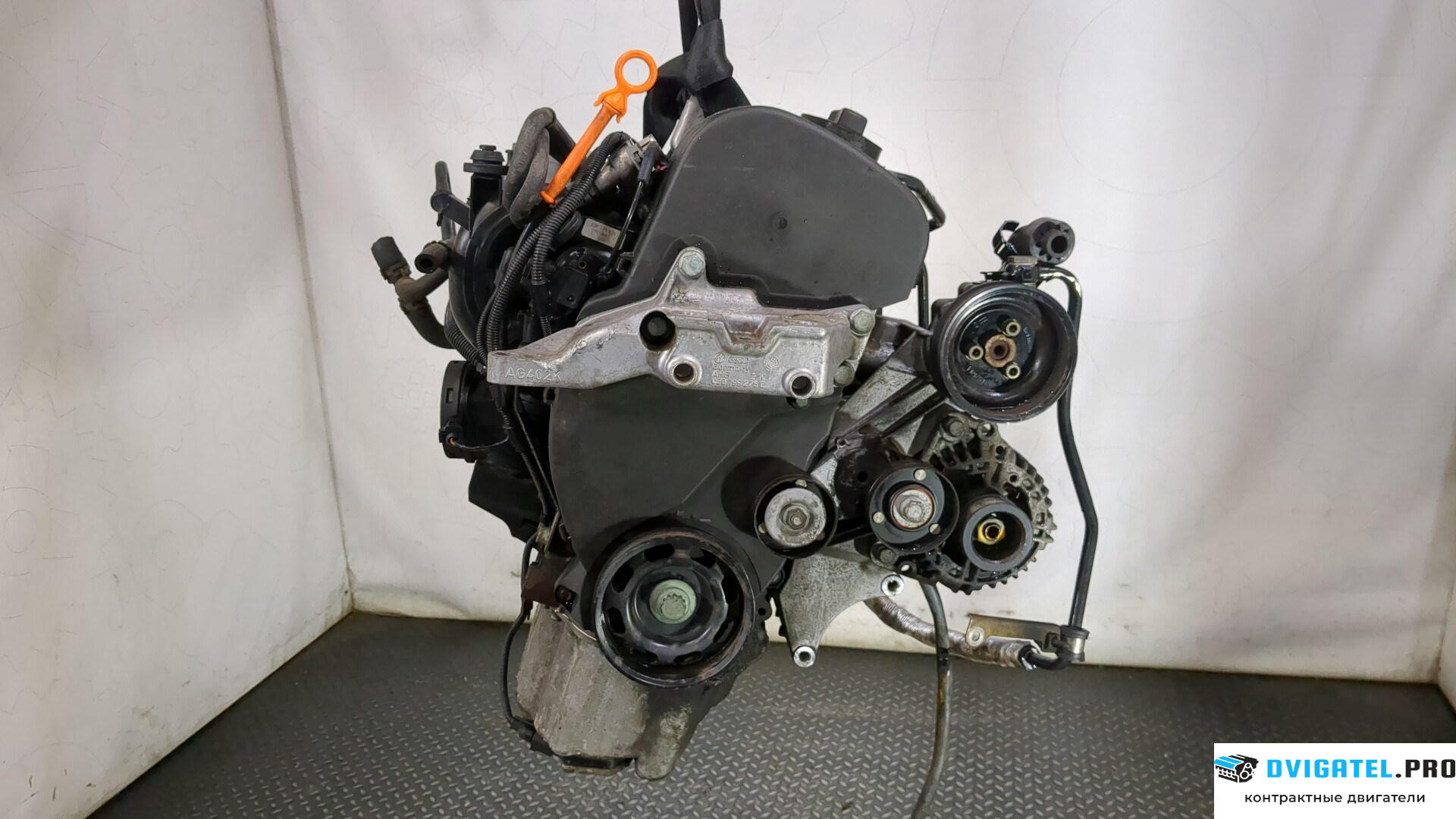 Двигатель Volkswagen Golf 4 1997 - 2005 BCB 1.6 л., Бензин, Инжектор, артикул 9259642