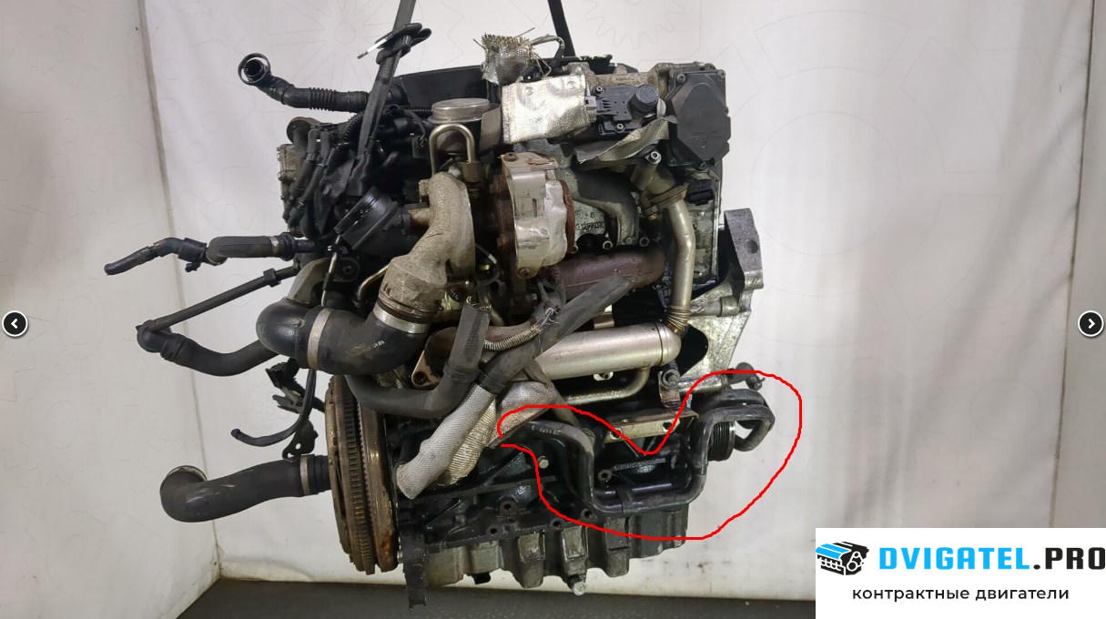 Двигатель Volkswagen Touran 2006 - 2010 BLS 1.9 л., Дизель, TDI, артикул 9174862