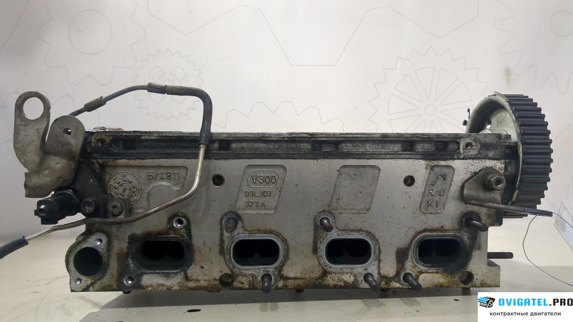 Головка блока цилиндров (ГБЦ) Seat Leon 2 2009 - 2012 CAYC 1.6 л., Дизель, TDI, артикул 8906369