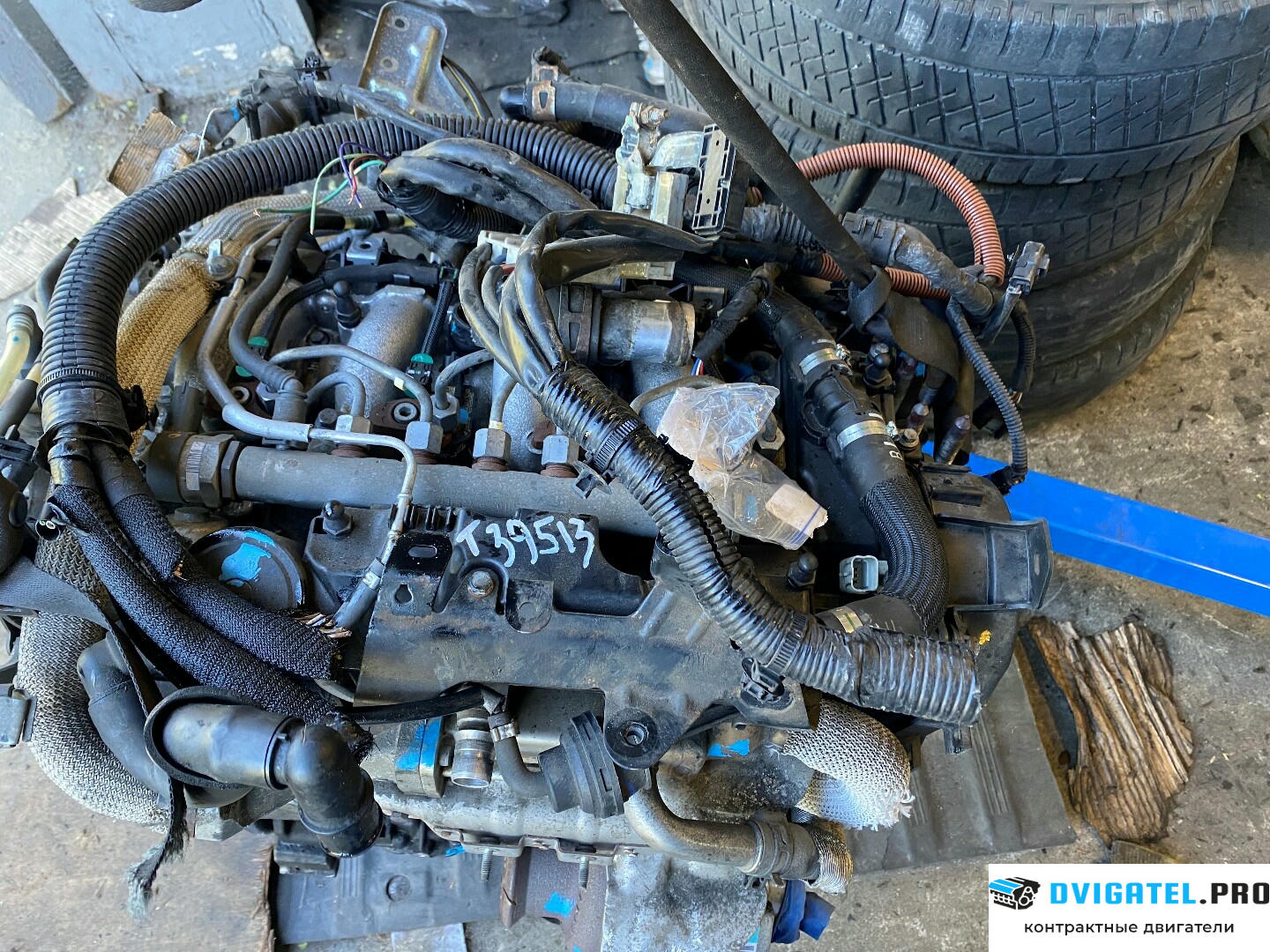 Двигатель Citroen C-Crosser 4HN 2.2 л., Дизель, HDI, артикул 8910601
