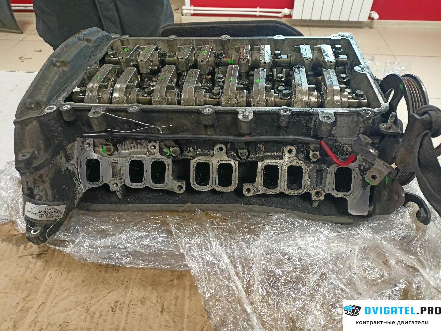 Головка блока цилиндров (ГБЦ) Ford Transit 2000 - 2006 D2FA, D2FB, D2FE 2.4 л., Дизель, TDDI, артикул 8662416