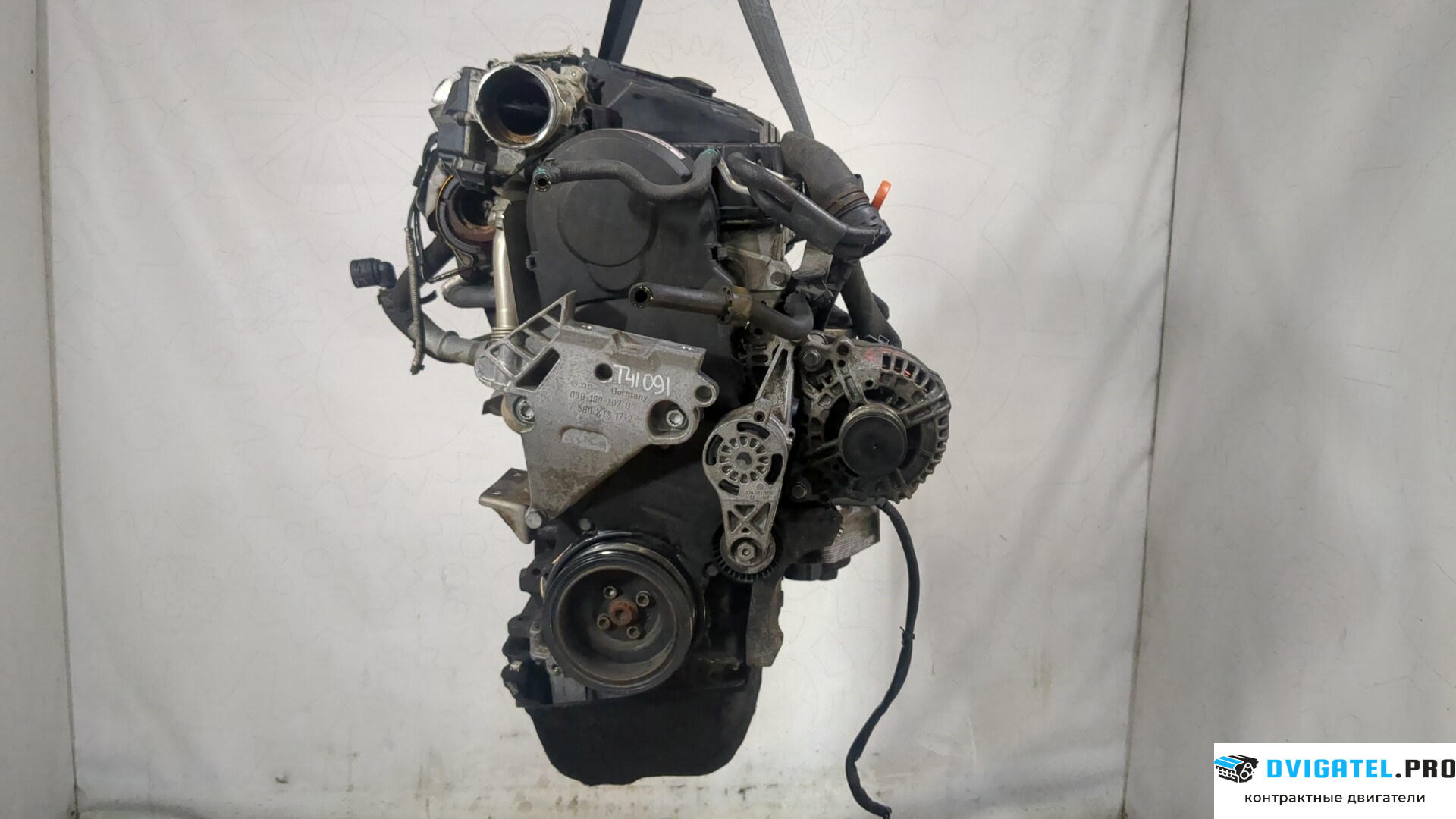 Двигатель Skoda SuperB 2008 - 2015 BMP 2 л., Дизель, TDI, артикул 9147295