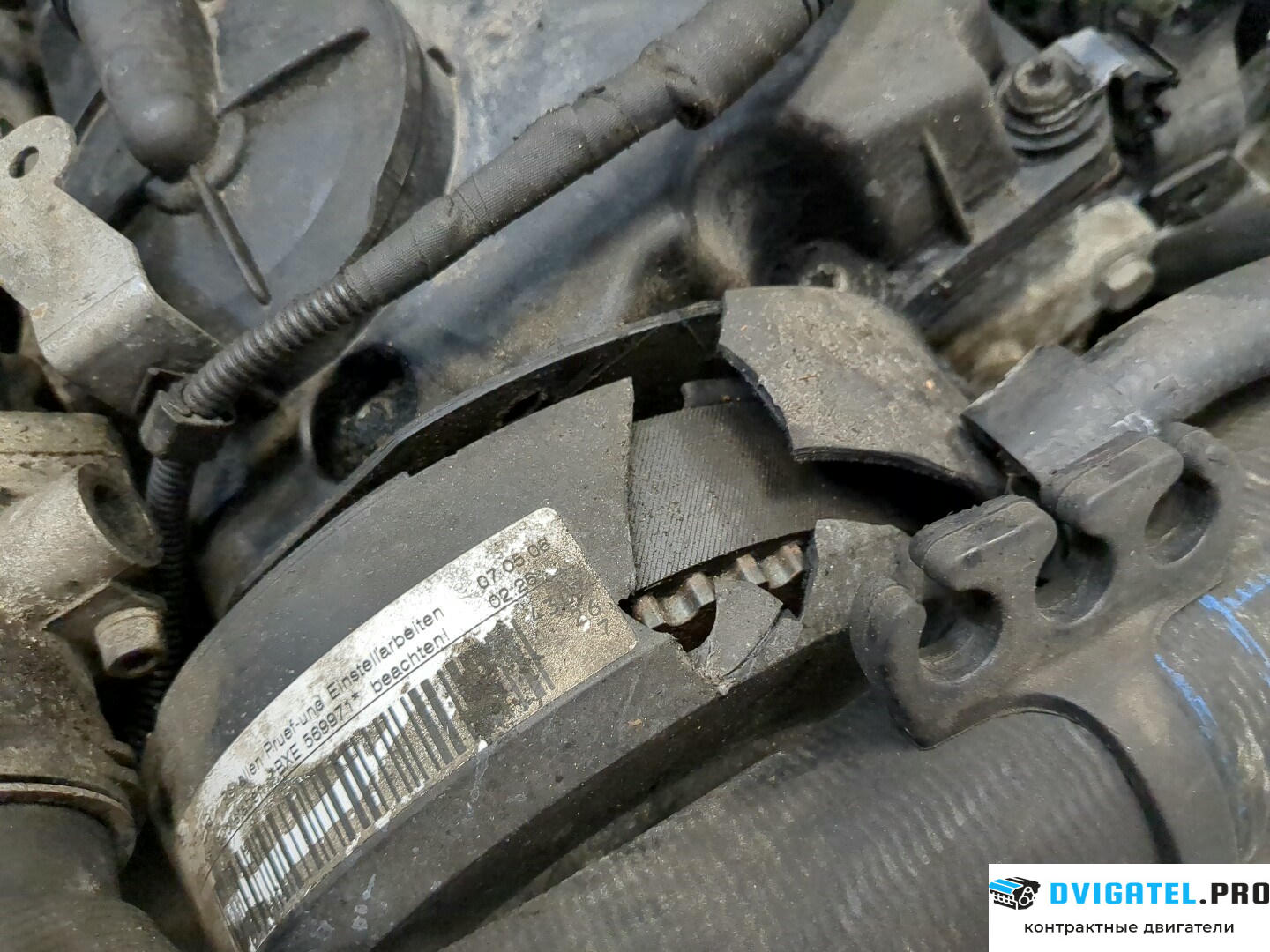 Двигатель Volkswagen Golf 5 2003 - 2009 BXE 1.9 л., Дизель, TDI, артикул 8640518
