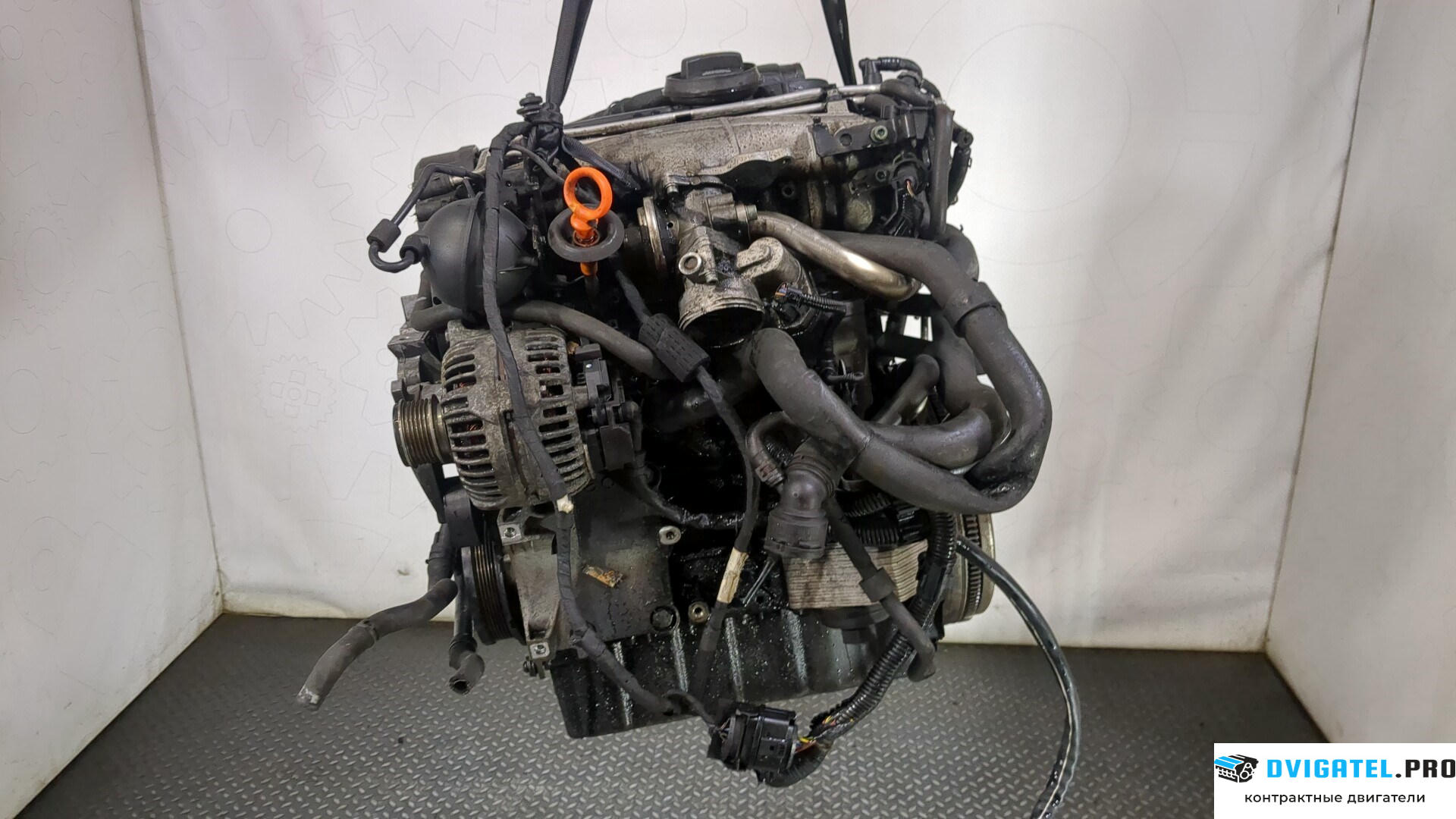 Двигатель Volkswagen Touran 2003 - 2006 BKD 2 л., Дизель, TDI, артикул 9174704