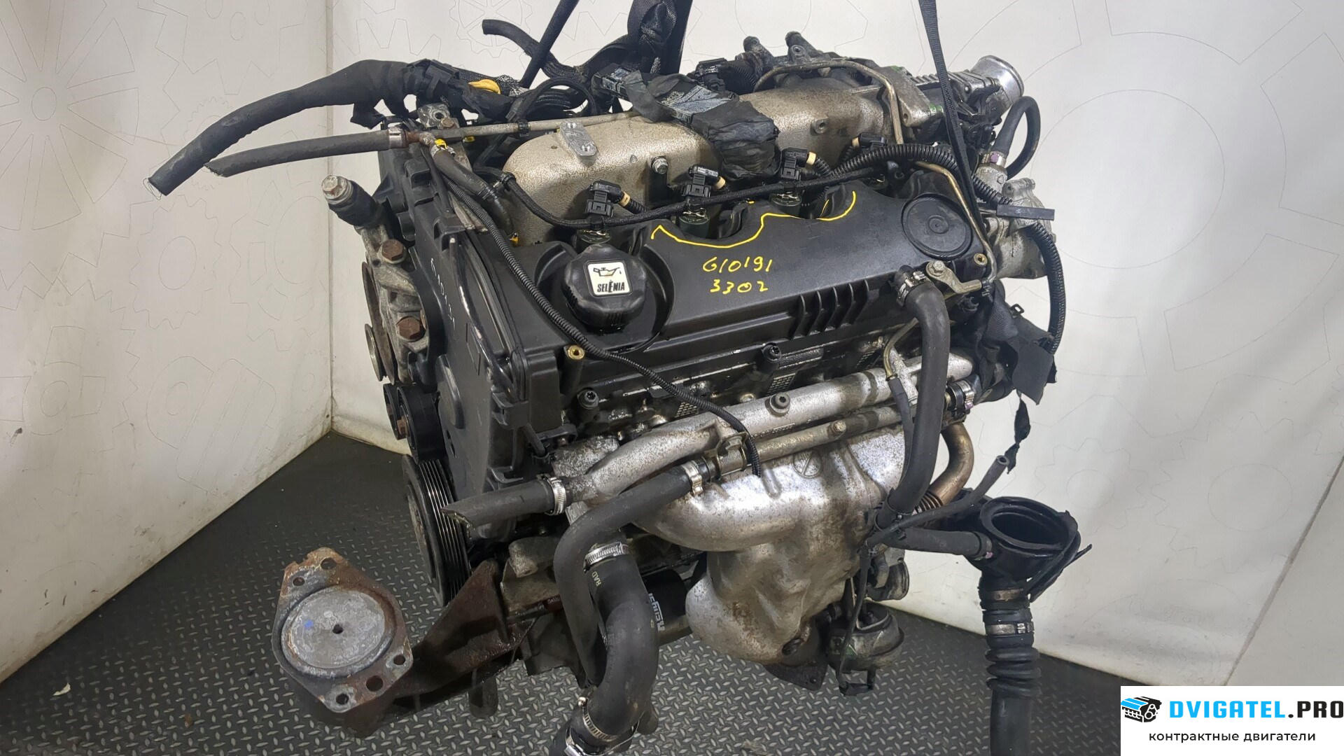 Двигатель Alfa Romeo 156 1997 - 2003 AR 37101 1.9 л., Дизель, JTD, артикул 9255214