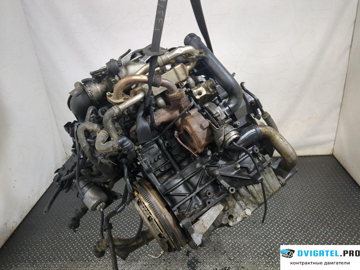 Двигатель Ford Galaxy 2000 - 2006 AUY 1.9 л., Дизель, TDI, артикул 8261294