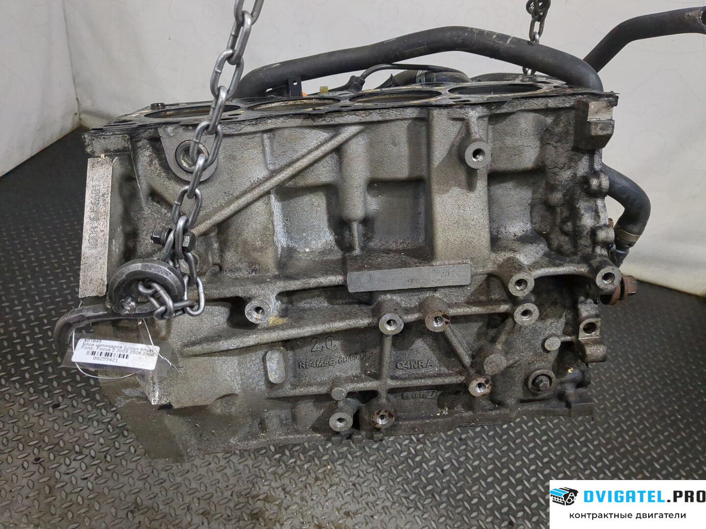 Шорт блок (Блок цилиндров) Ford Focus 2 2005 - 2008 AODA, AODB 2 л., Бензин, Инжектор, артикул 8255421