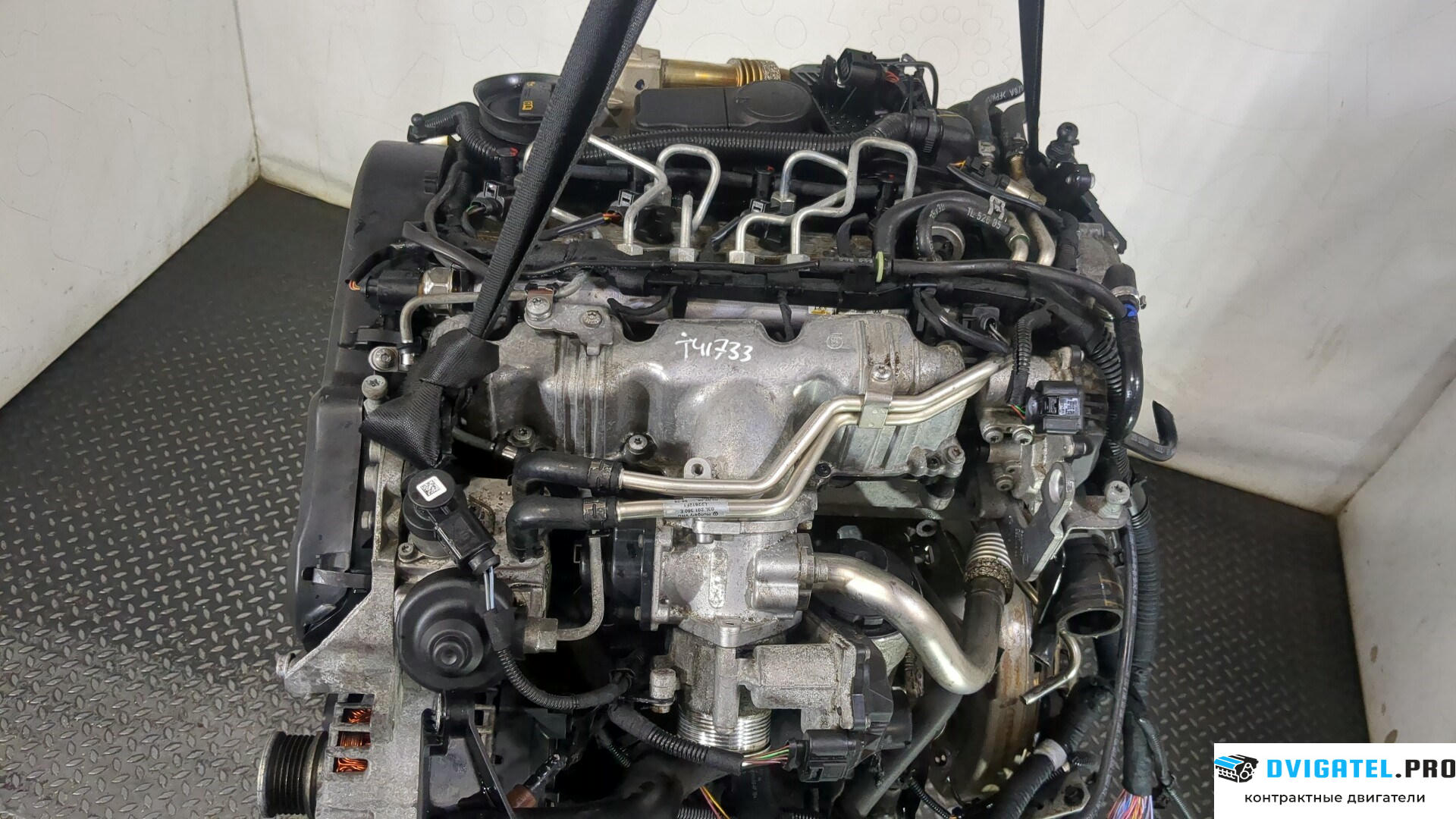 Двигатель Audi A4 B8 2007 - 2011 CAGC 2 л., Дизель, TDI, артикул 9089071