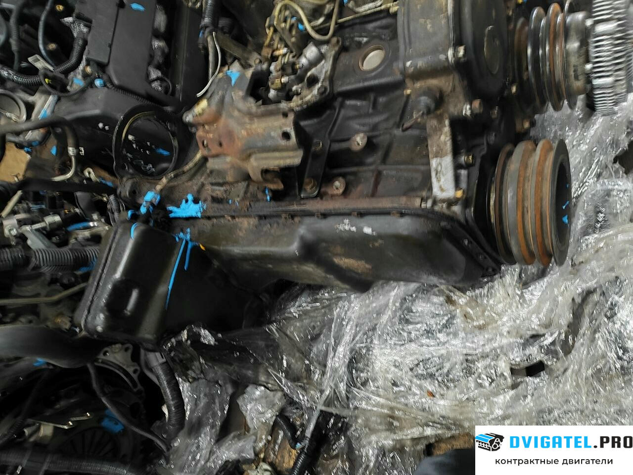 Двигатель Nissan Terrano 2 1993 - 2006 TD27Ti 2.7 л., Дизель, Турбо, артикул 9027365