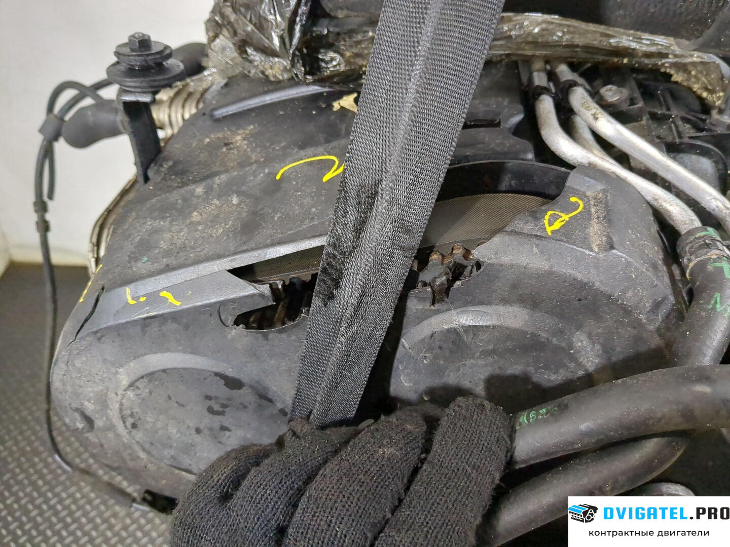 Двигатель Volkswagen Golf 5 2003 - 2009 BKD 2 л., Дизель, TDI, артикул 8737626