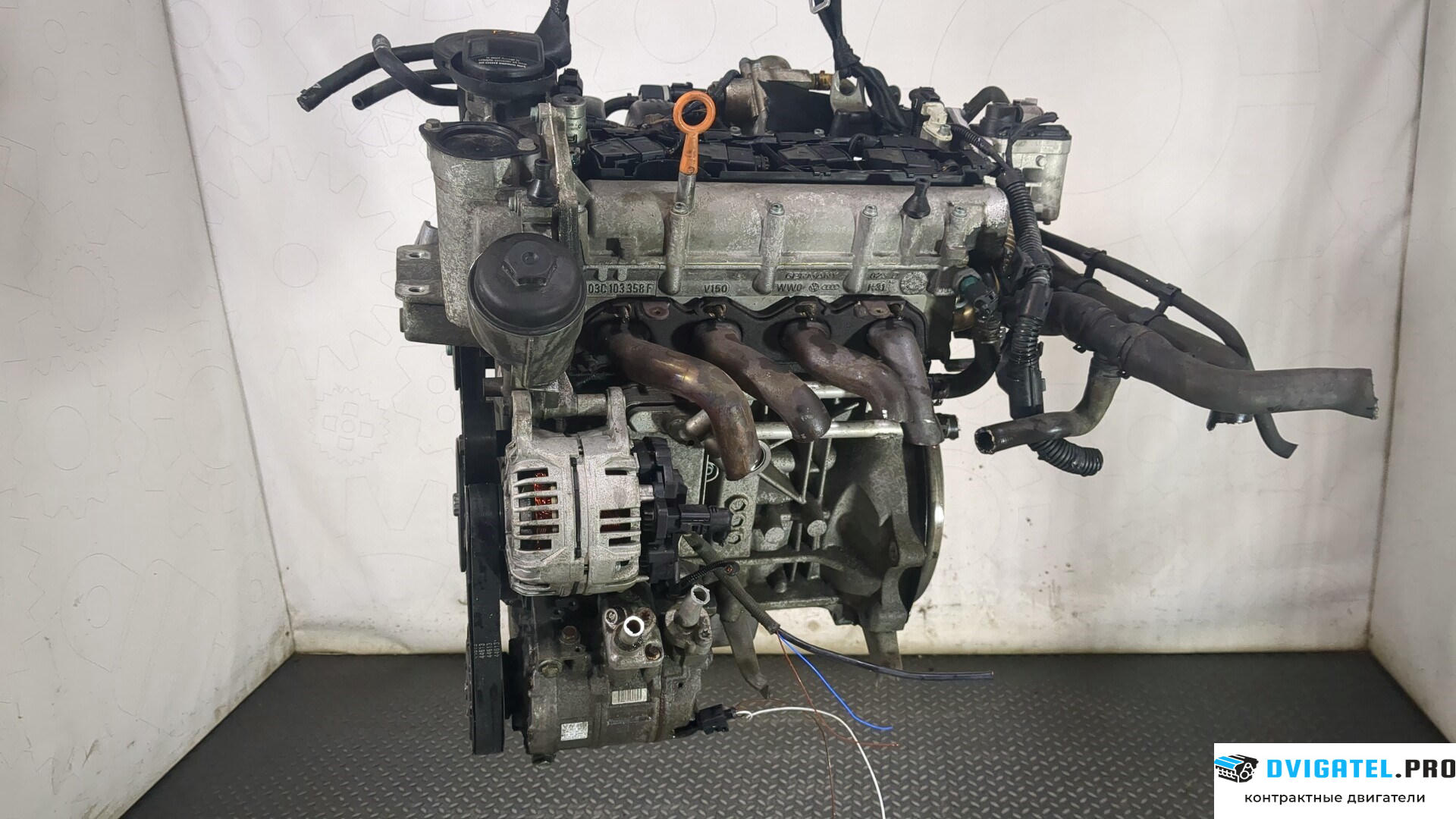 Двигатель Volkswagen Golf 5 2003 - 2009 BLP 1.6 л., Бензин, FSI, артикул 8767197