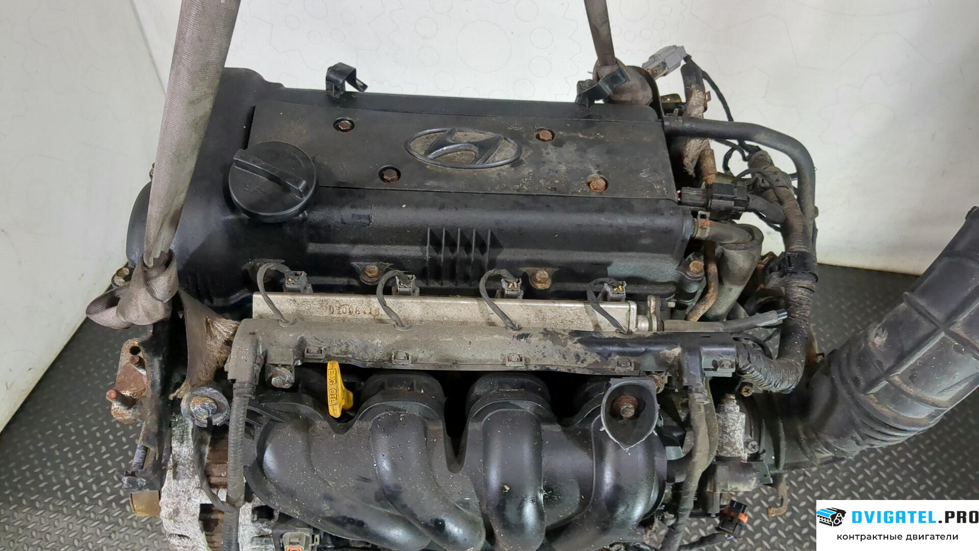 Двигатель Hyundai i30 2007 - 2012 G4FA 1.4 л., Бензин, Инжектор, артикул 8887482