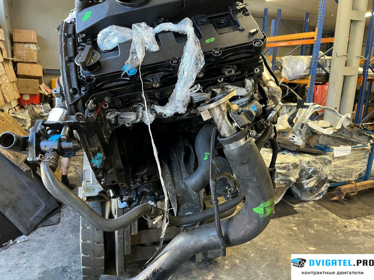Двигатель Ford Transit 2006 - 2014 H9FB, H9FC, H9FD 2.4 л., Дизель, TDCI, артикул 8423225