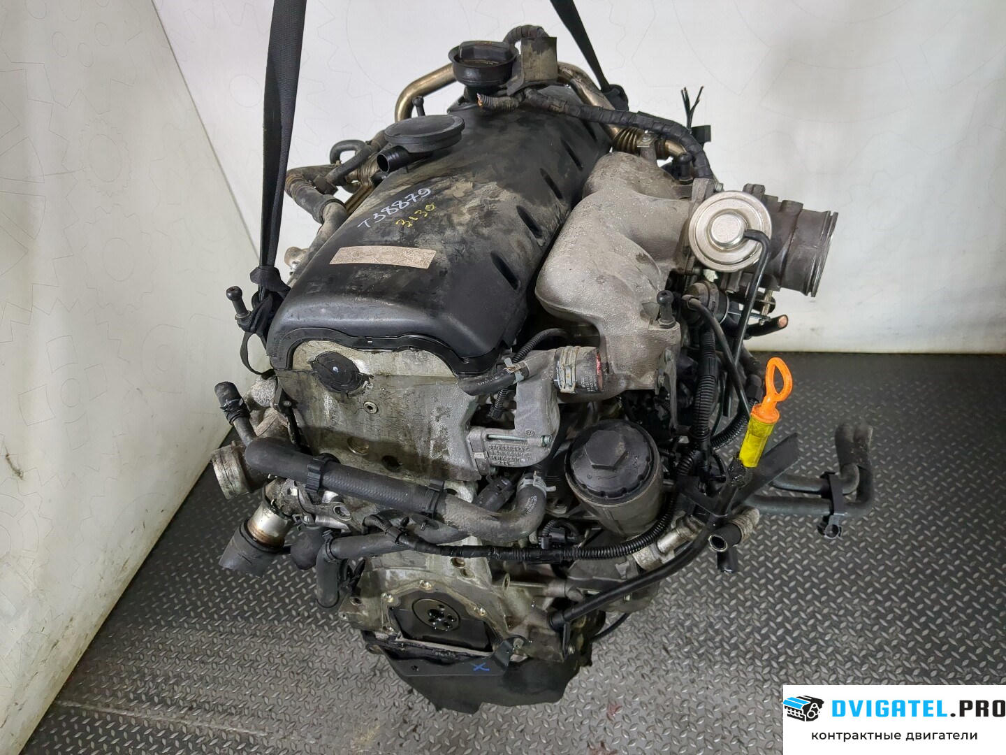 Двигатель Volkswagen Touareg 2002 - 2007 BAC 2.5 л., Дизель, TDI, артикул 8798816