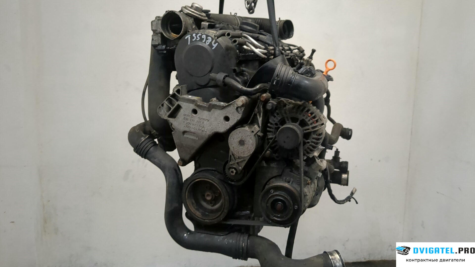 Двигатель Skoda Octavia A5 2004 - 2008 BXE 1.9 л., Дизель, TDI, артикул 8569858