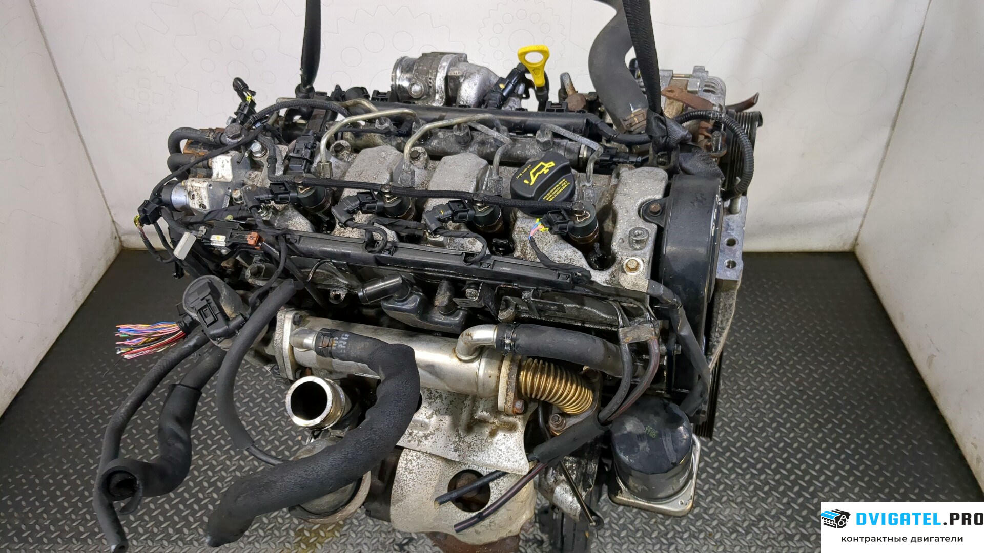 Двигатель Hyundai Santa Fe 2005 - 2012 D4EB 2.2 л., Дизель, CRDi, артикул 9211698