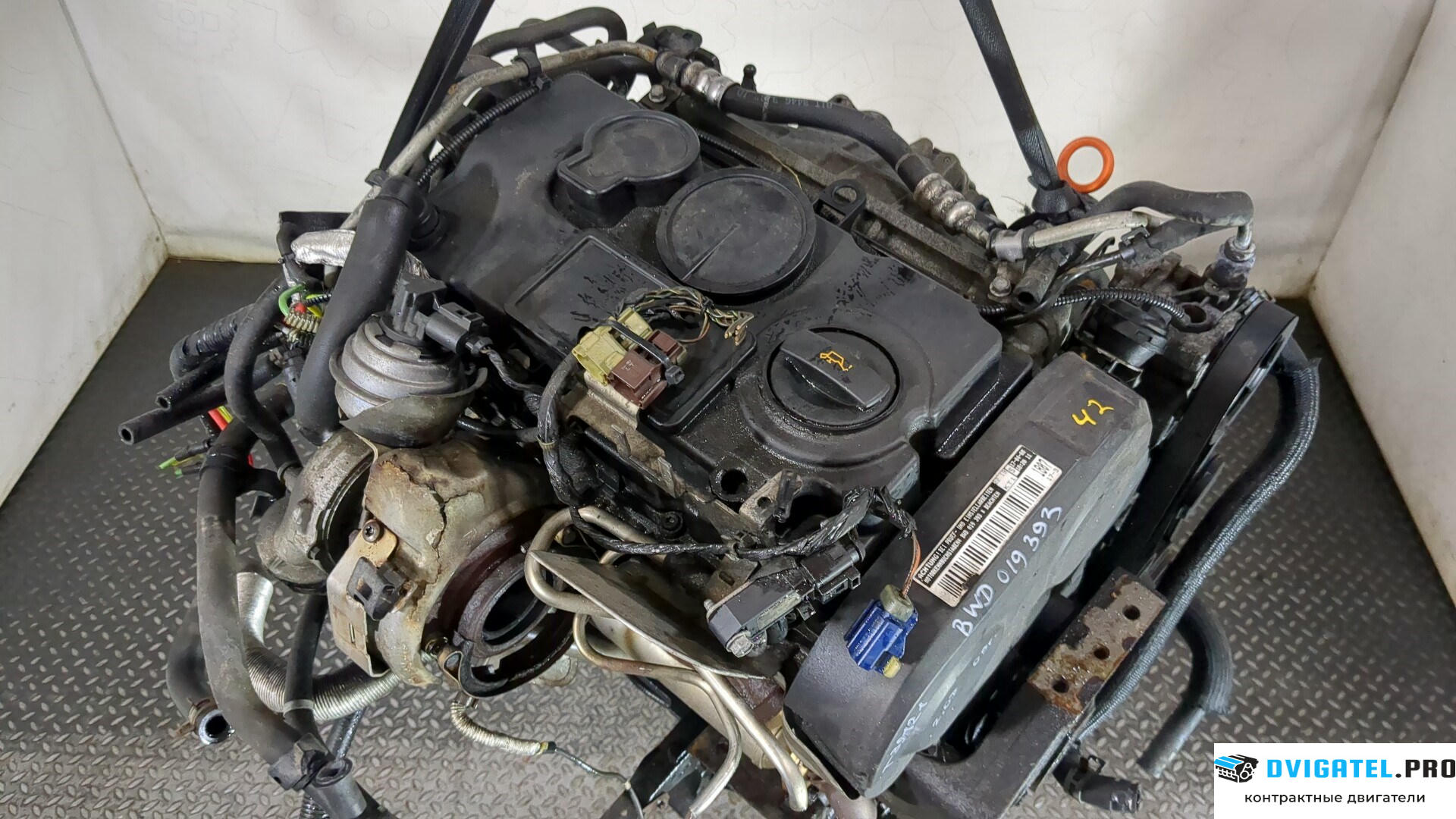 Двигатель Dodge Journey 2008 - 2011 ECE 2 л., Дизель, СRD, артикул 8826833