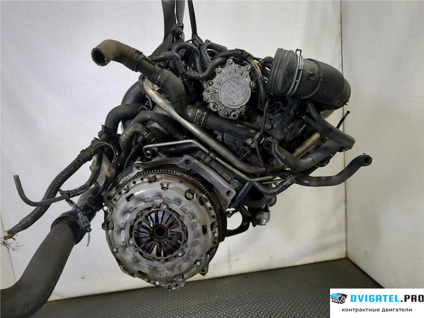 Двигатель Volkswagen Touran 2003 - 2006 AZV 2 л., Дизель, TDI, артикул 7822836