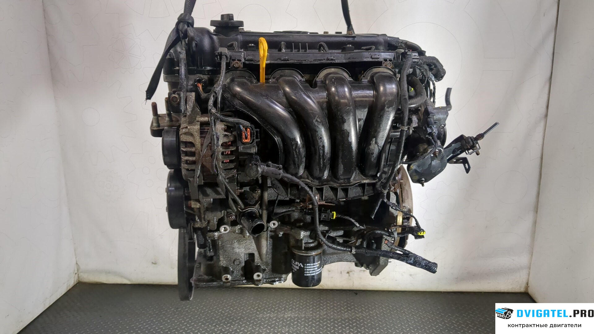 Двигатель Hyundai i20 2009 - 2012 G4FA 1.4 л., Бензин, Инжектор, артикул 9269384