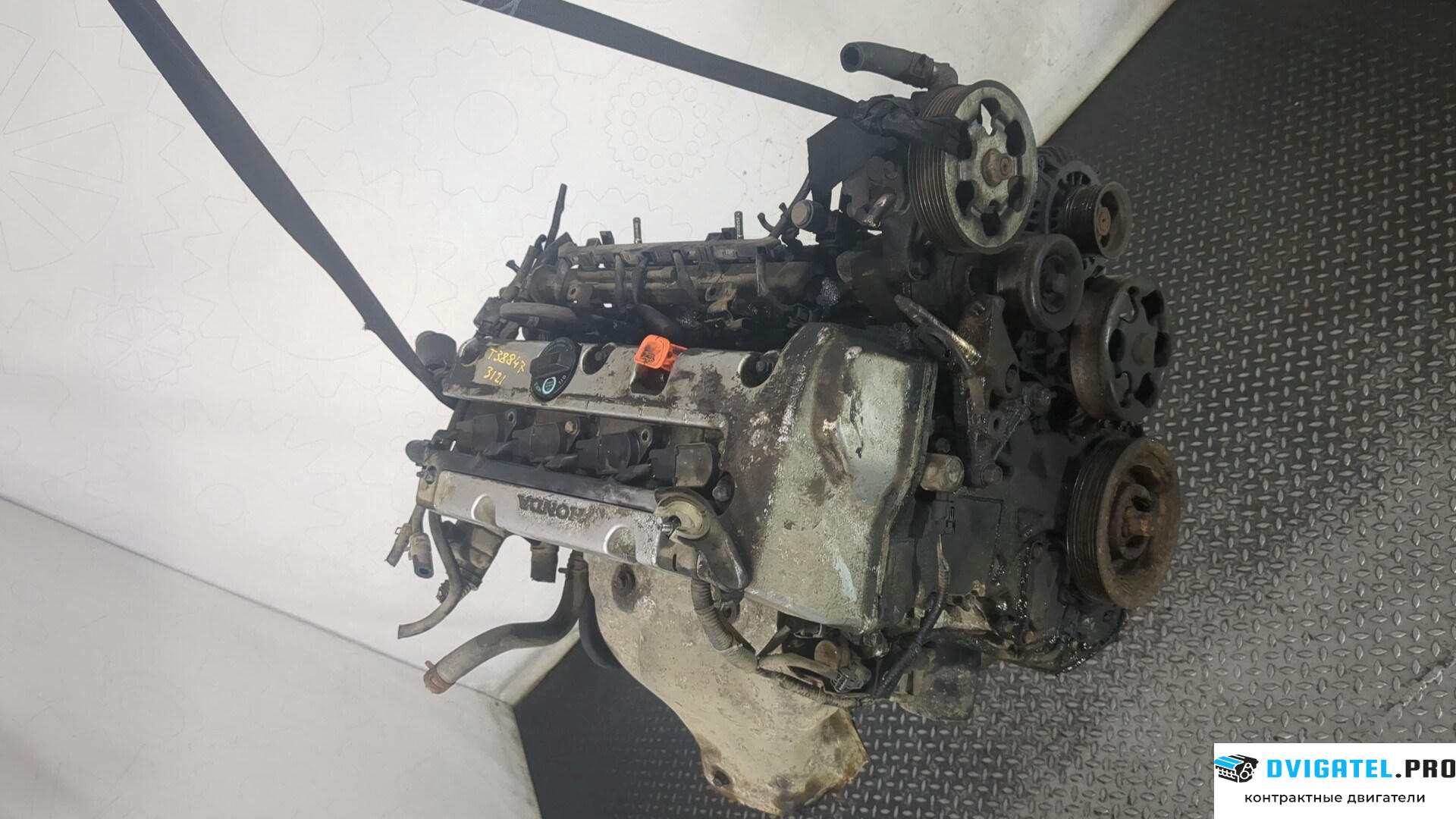Двигатель Honda CR-V 2002 - 2006 K20A4 2 л., Бензин, Инжектор, артикул 8777377