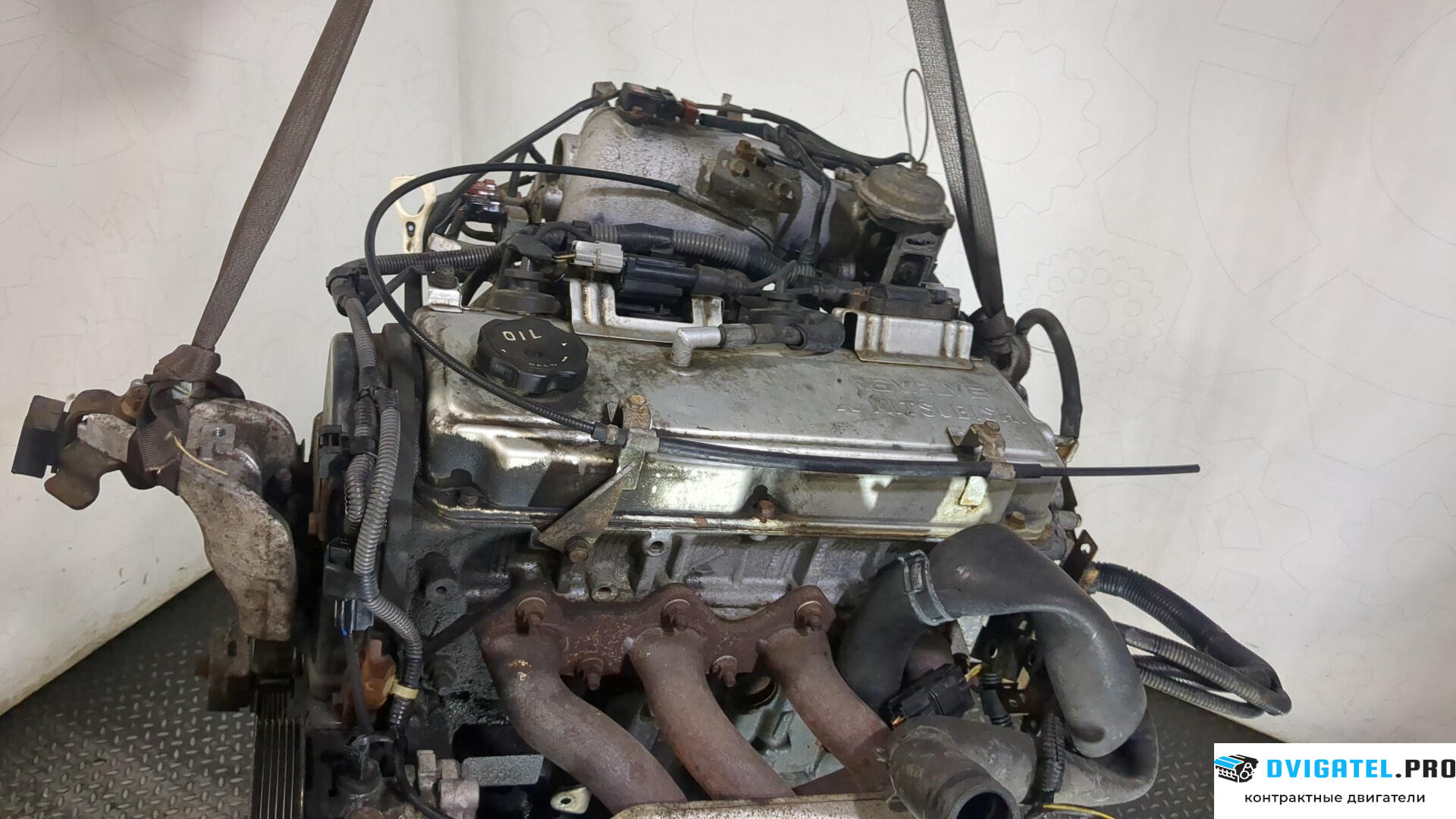 Двигатель Mitsubishi Outlander 2003 - 2009 4G64 2.4 л., Бензин, Инжектор, артикул 9270652