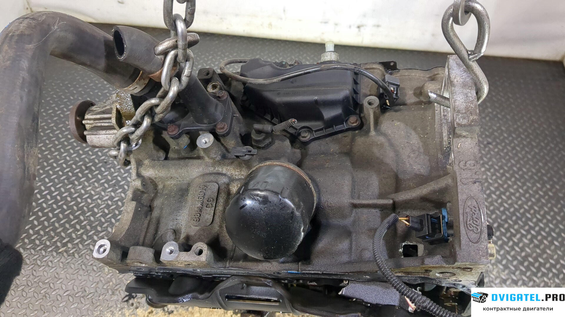 Шорт блок (Блок цилиндров) Ford Fusion 2002 - 2012 FYJA, FYJB, FYJC 1.6 л., Бензин, Инжектор, артикул 9213393