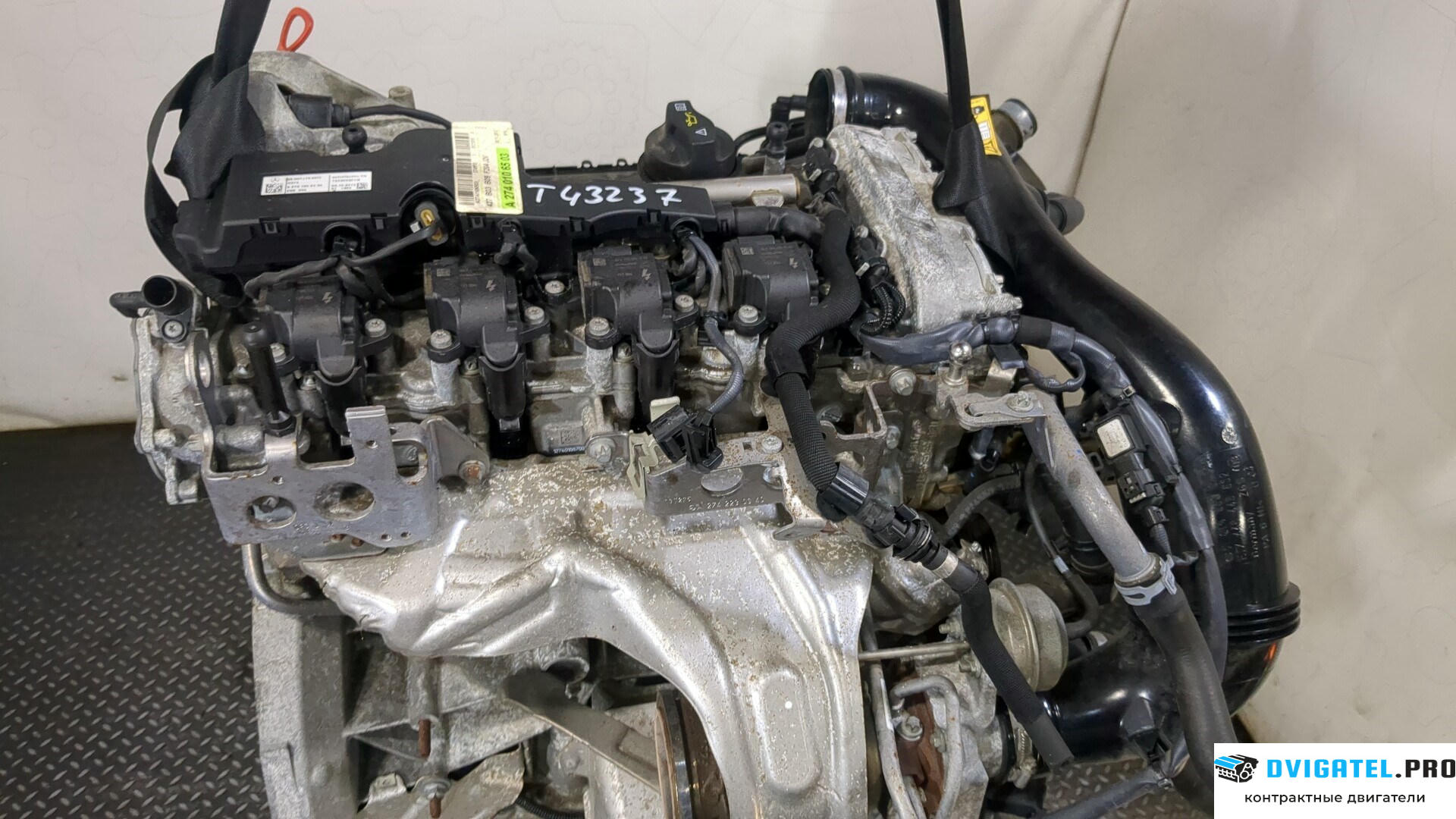 Двигатель Mercedes C W204 2007 - 2013 M274.910 1.6 л., Бензин, Турбо-инжектор, артикул 9234977
