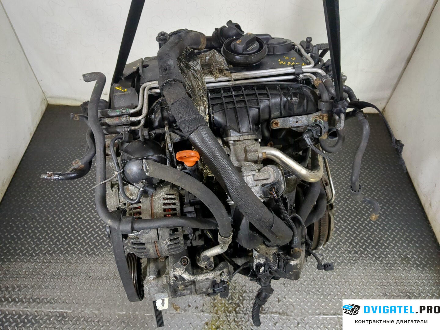 Двигатель Volkswagen Golf 5 2003 - 2009 BKD 2 л., Дизель, TDI, артикул 8737626
