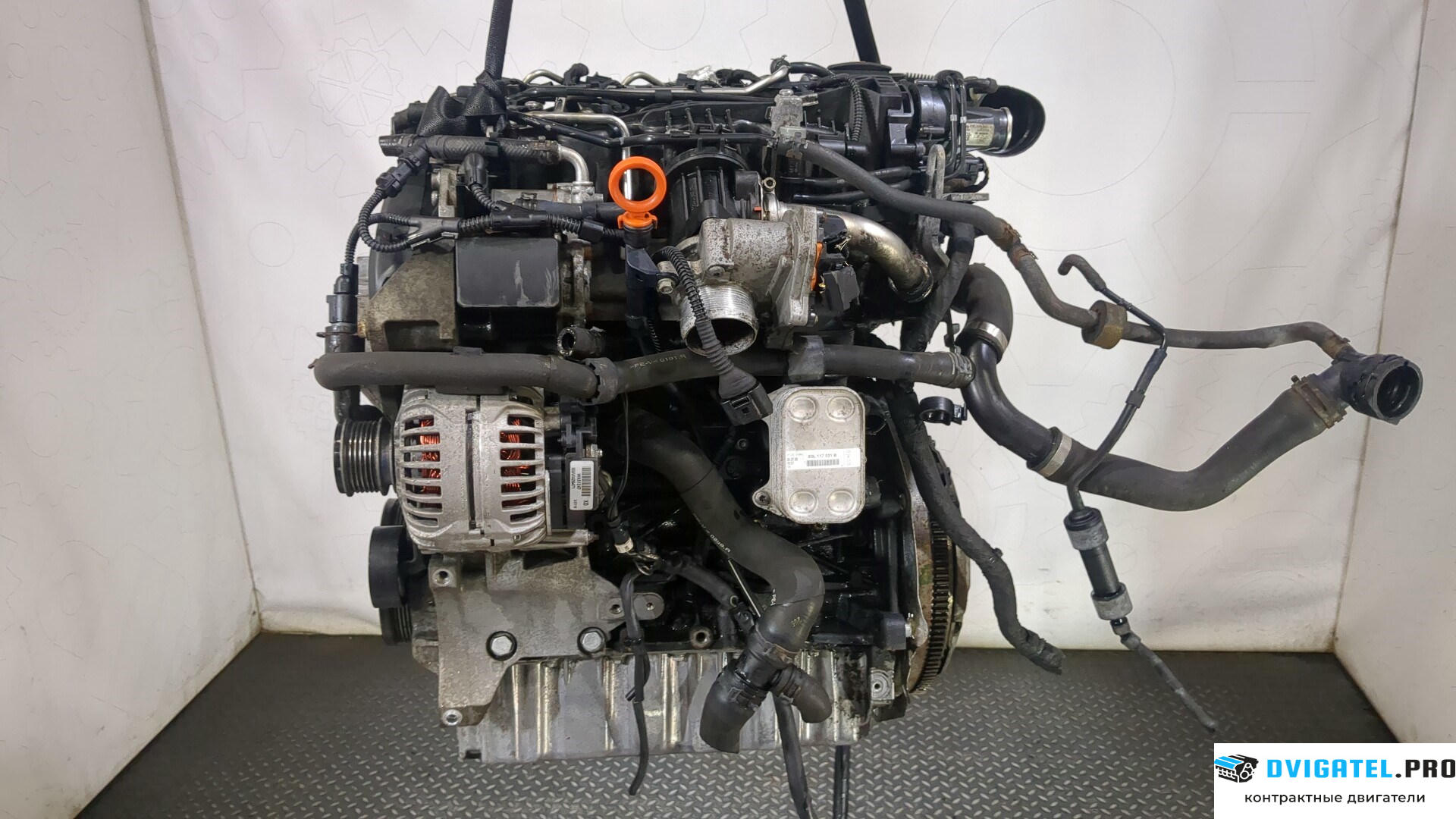 Двигатель Skoda Octavia A5 2008 - 2013 CAYC 1.6 л., Дизель, TDI, артикул 9193120