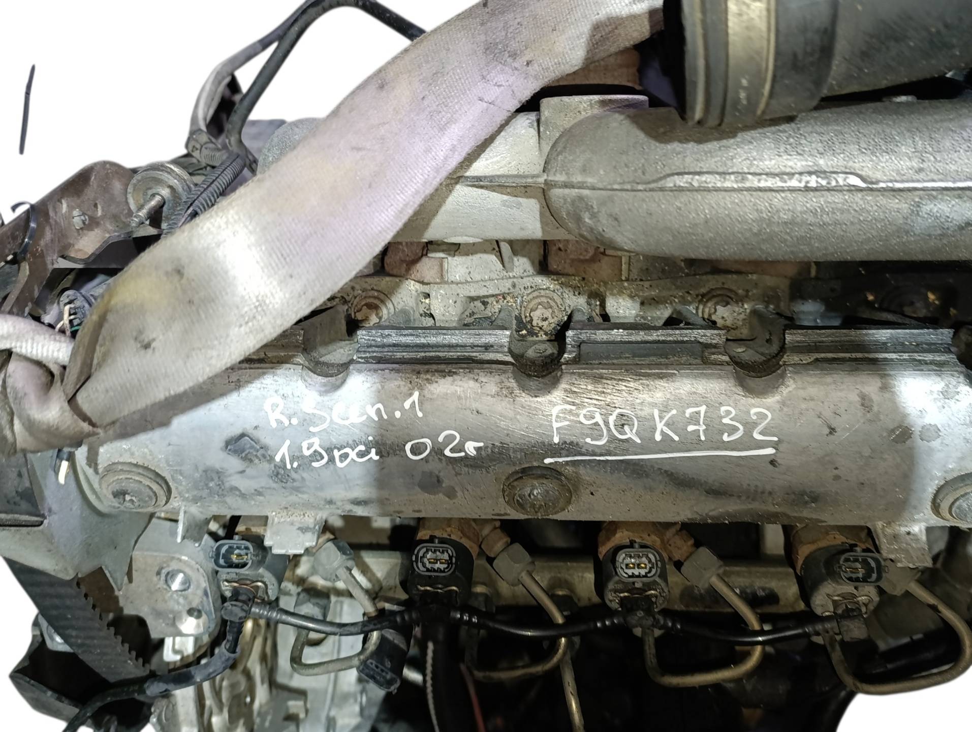 Двигатель F9QK732 Renault Scenic 1 1.9 Дизель