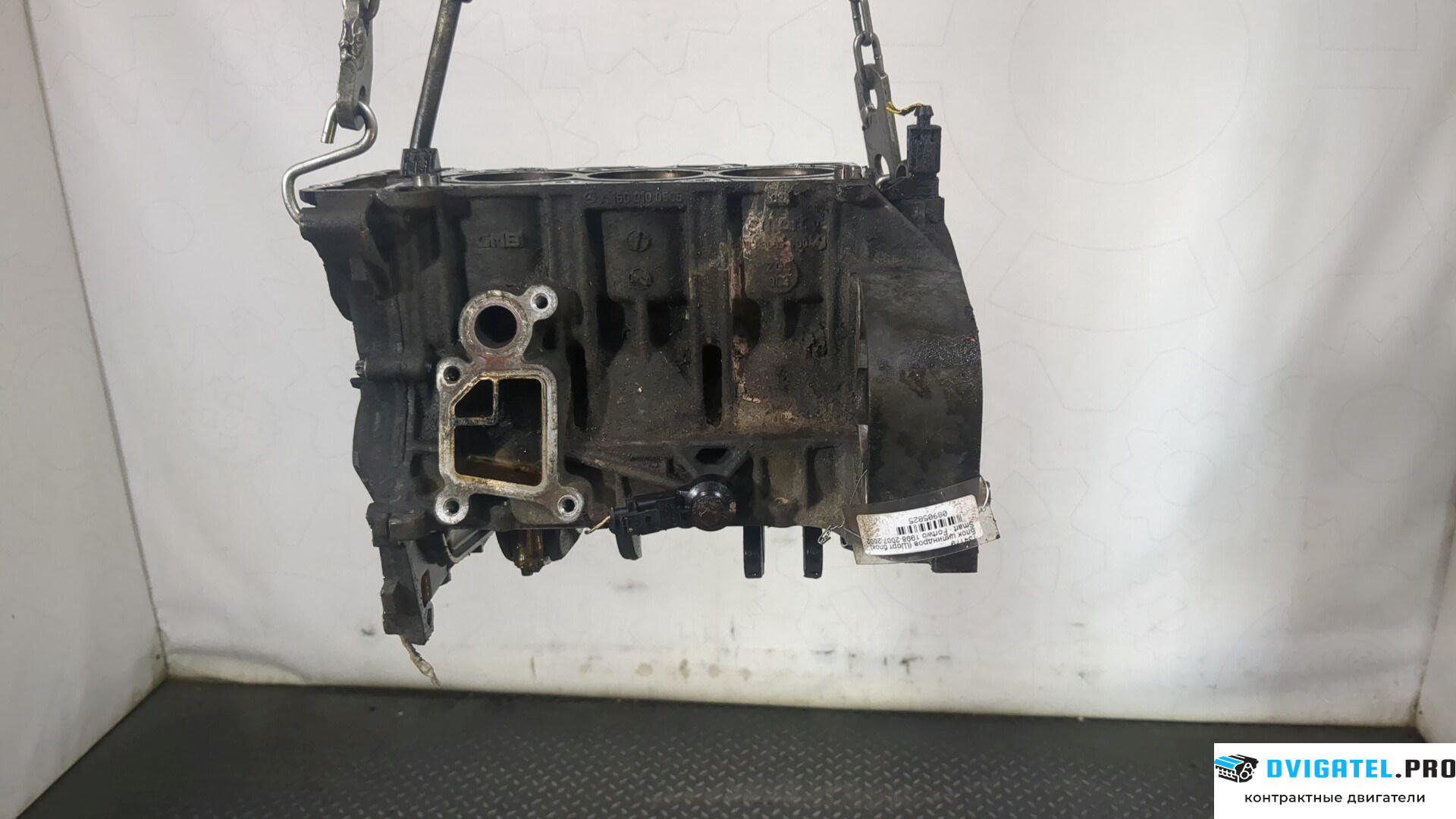 Шорт блок (Блок цилиндров) Smart Fortwo 1998 - 2007 160.910 0.7 л., Бензин, Турбо-инжектор, артикул 8905825