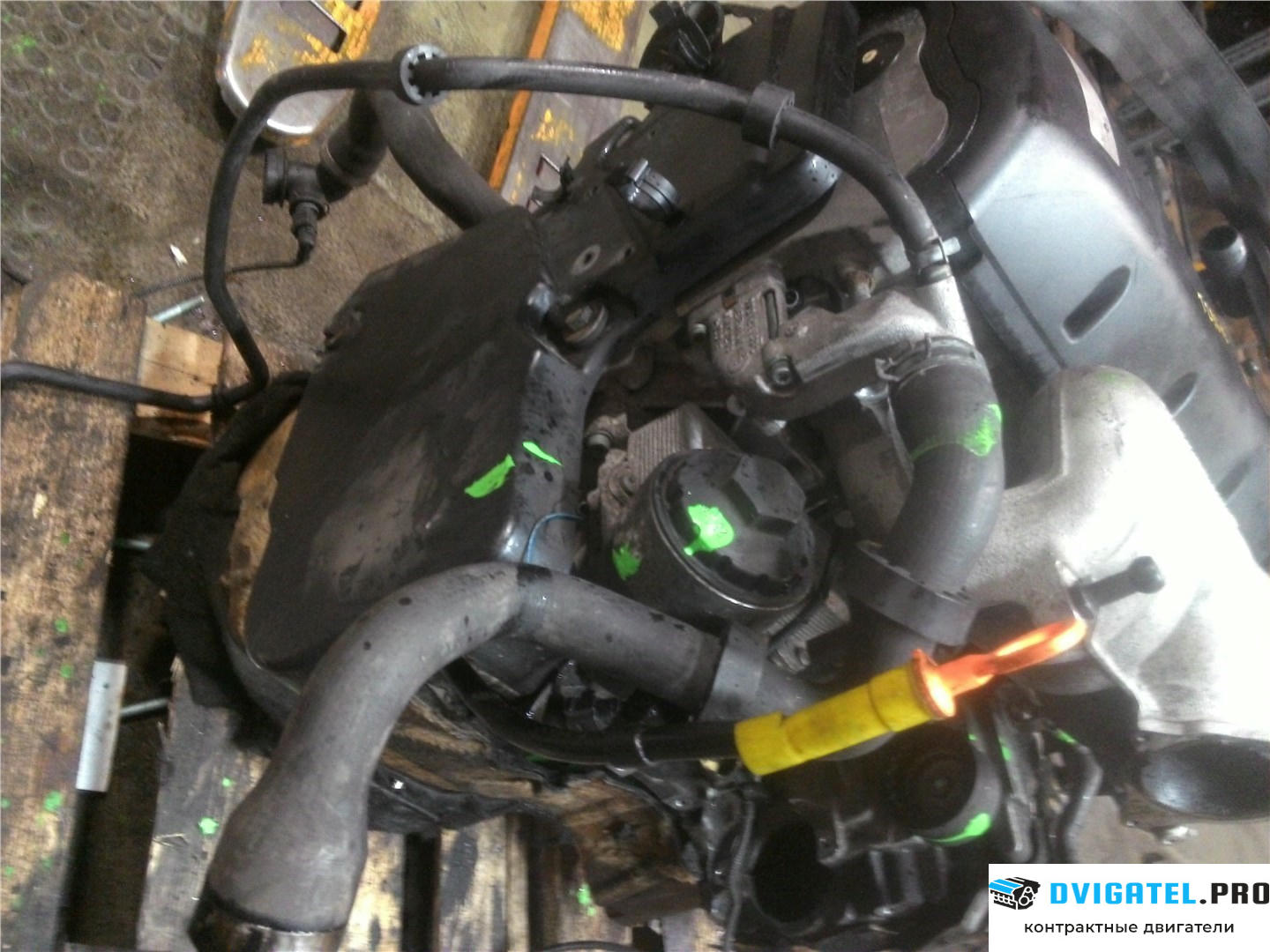 Двигатель Volkswagen Touareg 2002 - 2007 BAC 2.5 л., Дизель, TDI, артикул 7817750