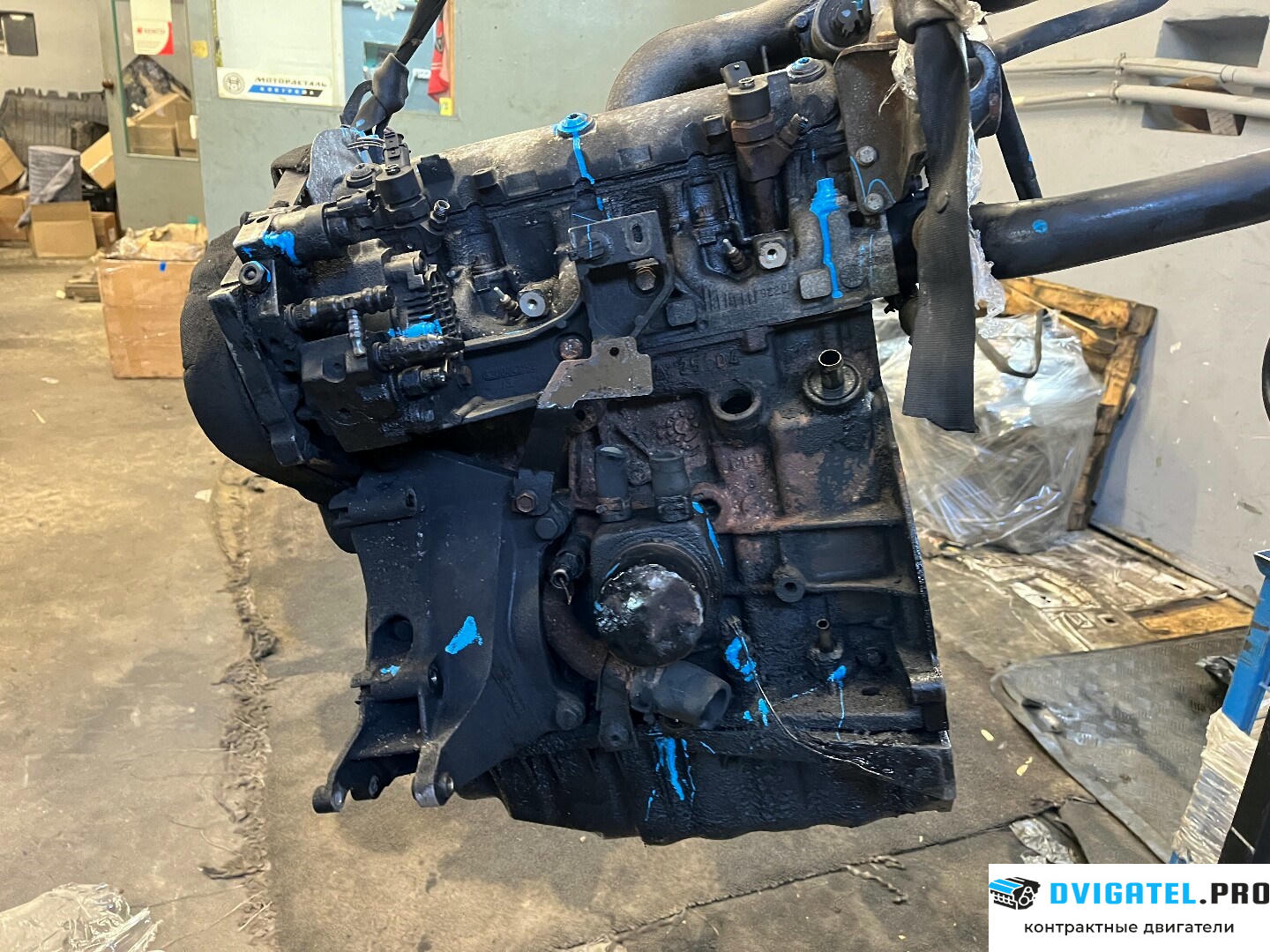 Двигатель Opel Vivaro 2001 - 2014 F9Q 760 1.9 л., Дизель, DCI, артикул 9072089