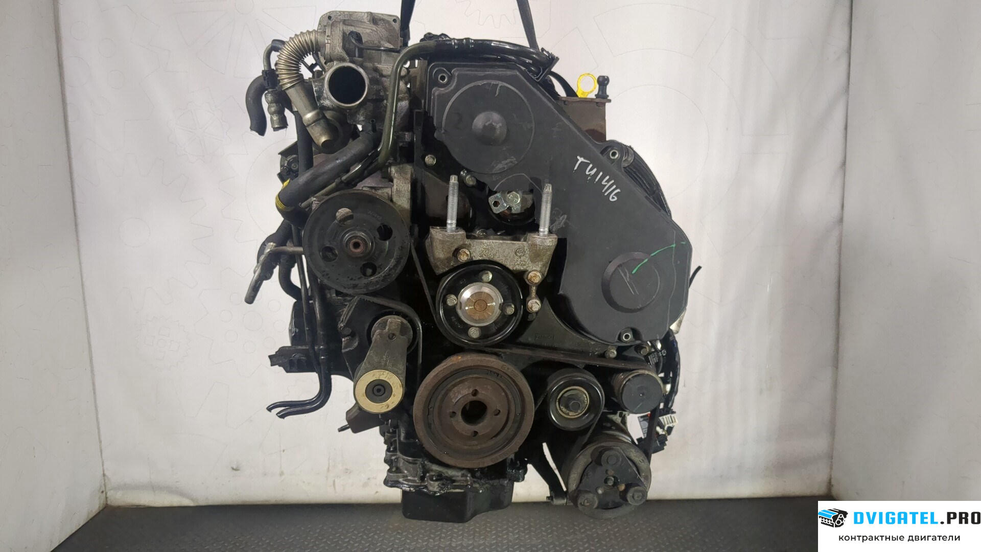Двигатель Ford S-Max 2006 - 2010 QYWA 1.8 л., Дизель, TDCI, артикул 9035340