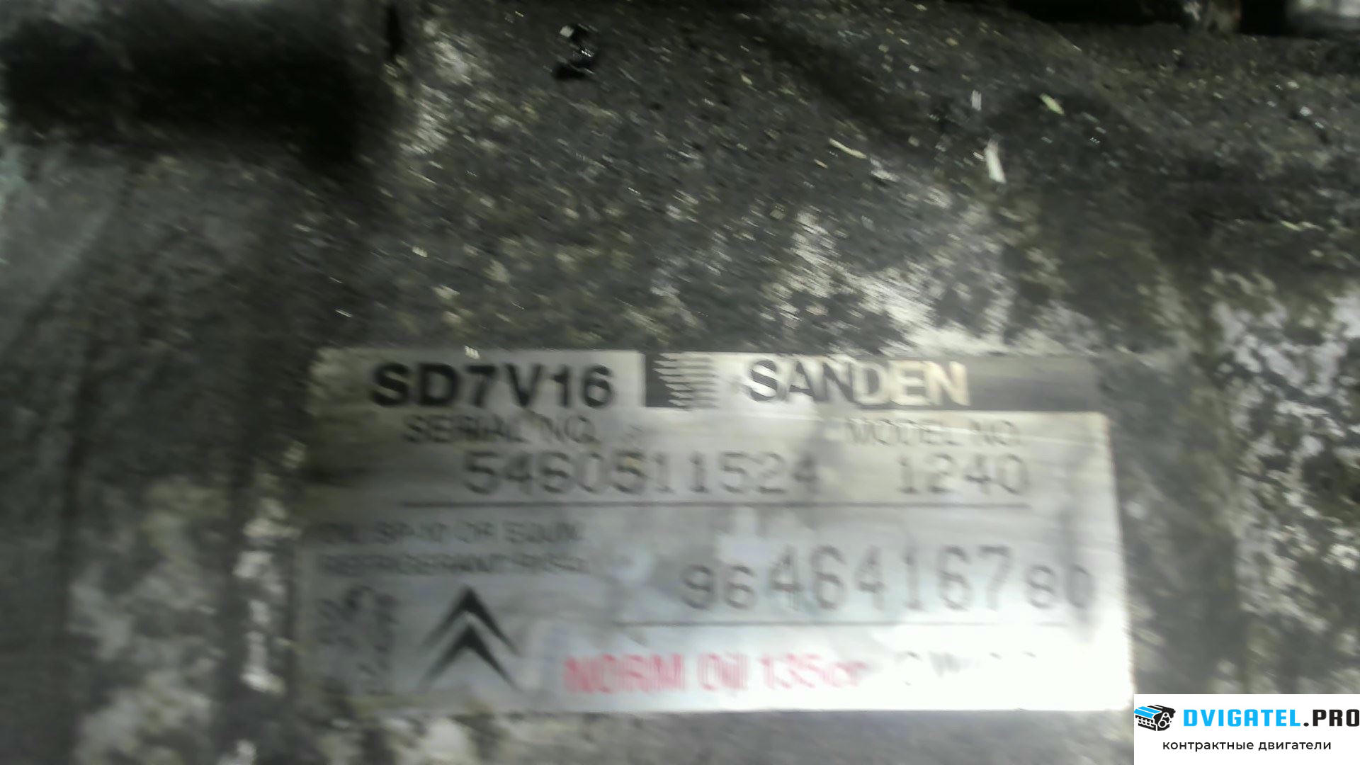 Двигатель Citroen C8 2002 - 2008 RHM,RHT 2 л., Дизель, HDI, артикул 7152282