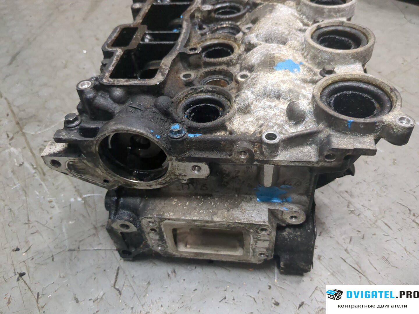 Головка блока цилиндров (ГБЦ) Citroen Berlingo 2008 - 2012 9HX 1.6 л., Дизель, HDI, артикул 9266646