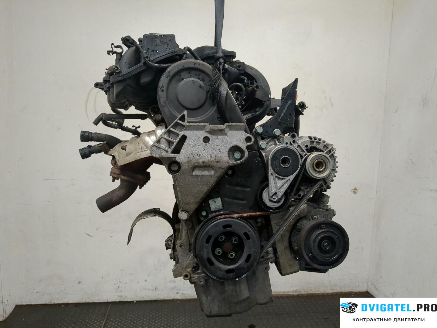 Двигатель Seat Leon 2 2005 - 2009 BSE 1.6 л., Бензин, Инжектор, артикул 8431394