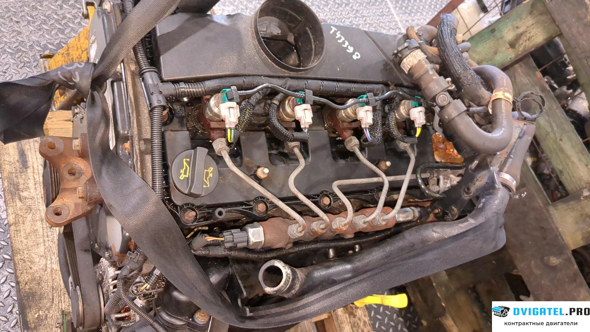 Двигатель Citroen Jumper (Relay) 2006 - 2014 4HU 2.2 л., Дизель, HDI, артикул 9256131