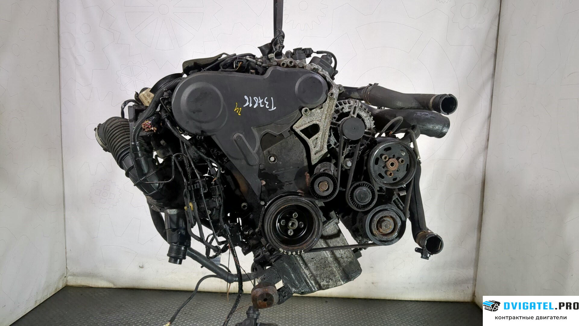 Двигатель Audi A5 8T 2007 - 2011 CAGA 2 л., Дизель, TDI, артикул 8785446