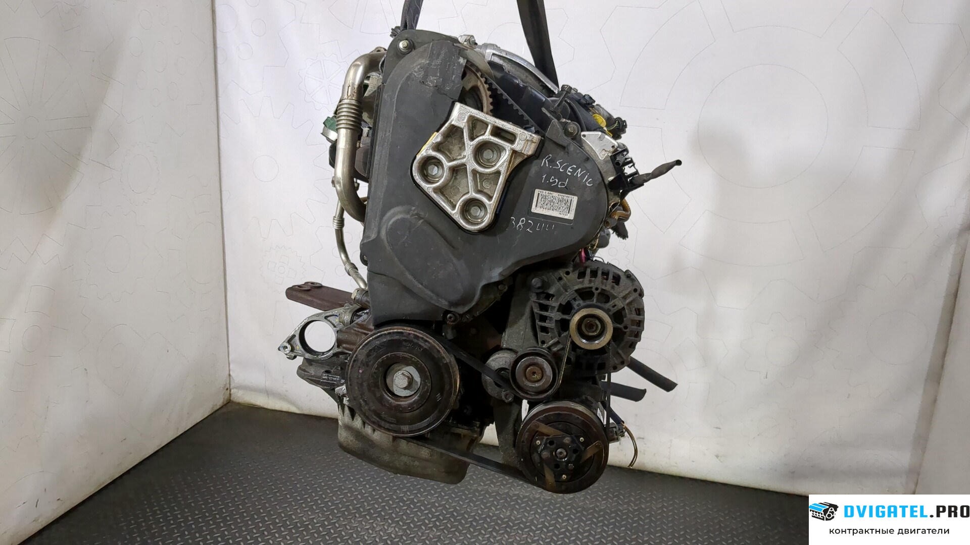 Двигатель Renault Scenic 2003 - 2009 F9Q 804 1.9 л., Дизель, DCI, артикул 8977742