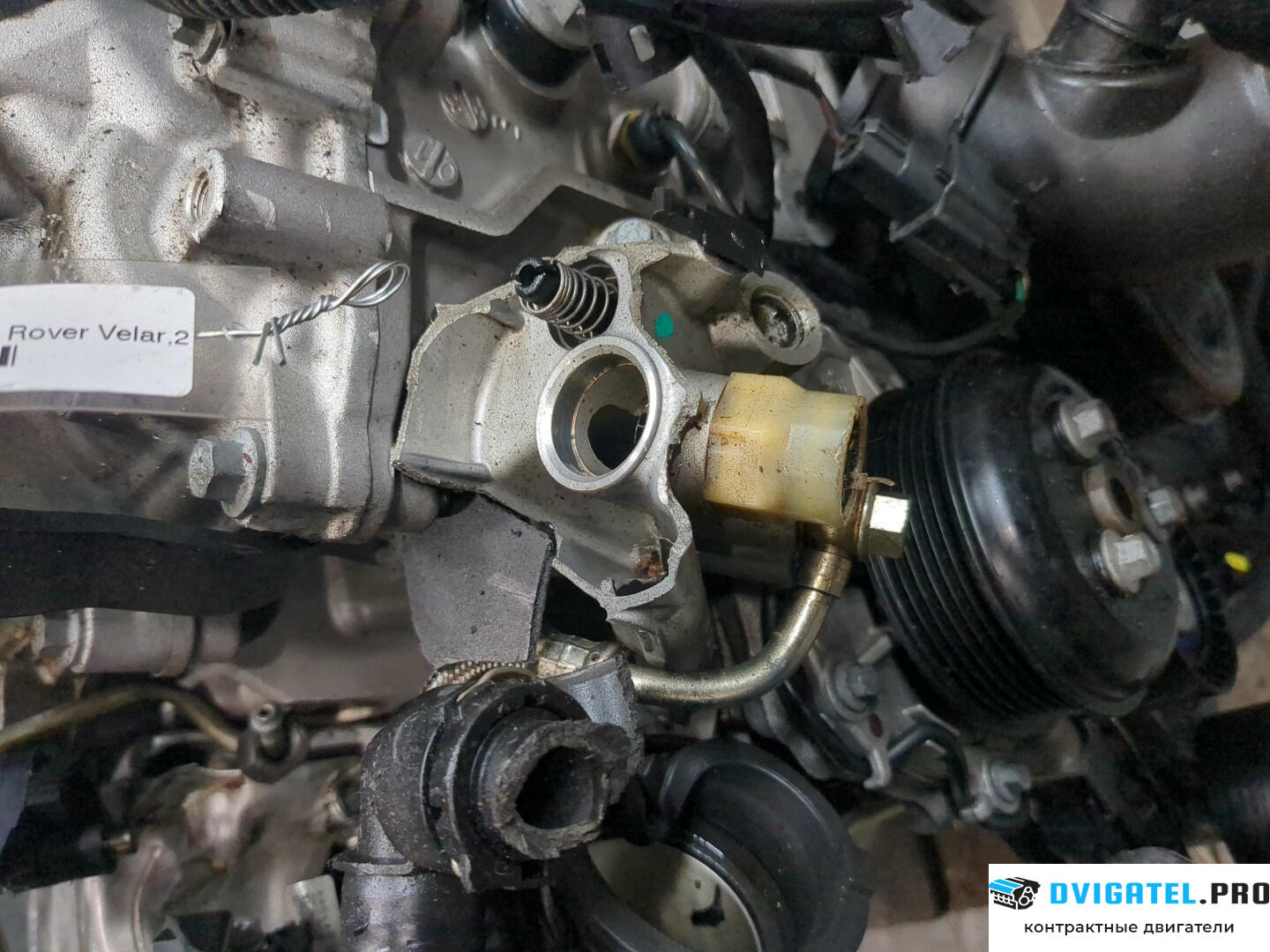 Двигатель Land Rover Range Rover Velar PT204 2 л., Бензин, Турбо-инжектор, артикул 7760850