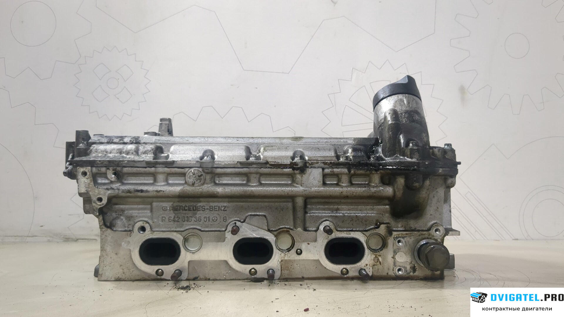 Головка блока цилиндров (ГБЦ) Mercedes ML W164 2005 - 2011 OM 642.940 3 л., Дизель, CDI, артикул 9126936