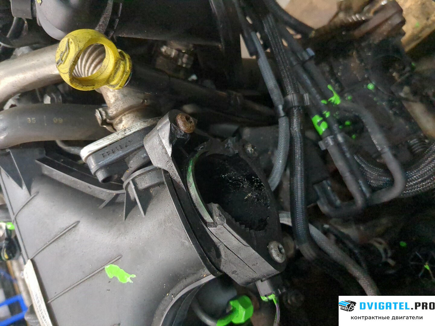 Двигатель Ford Mondeo 4 2007 - 2015 QXBA, QXBB 2 л., Дизель, TDCI, артикул 8405891