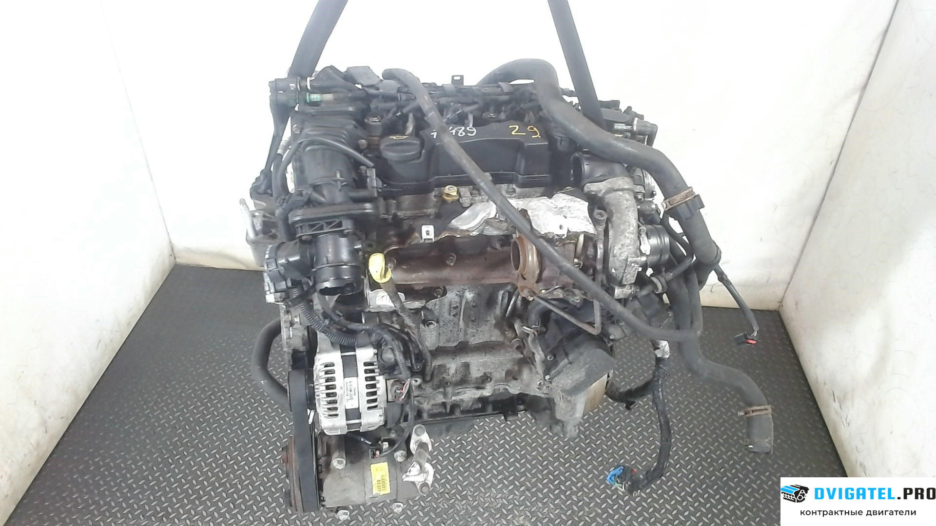 Двигатель Ford Focus 2 2008 - 2011 HHDA, HHDB 1.6 л., Дизель, TDCI, артикул 6832170
