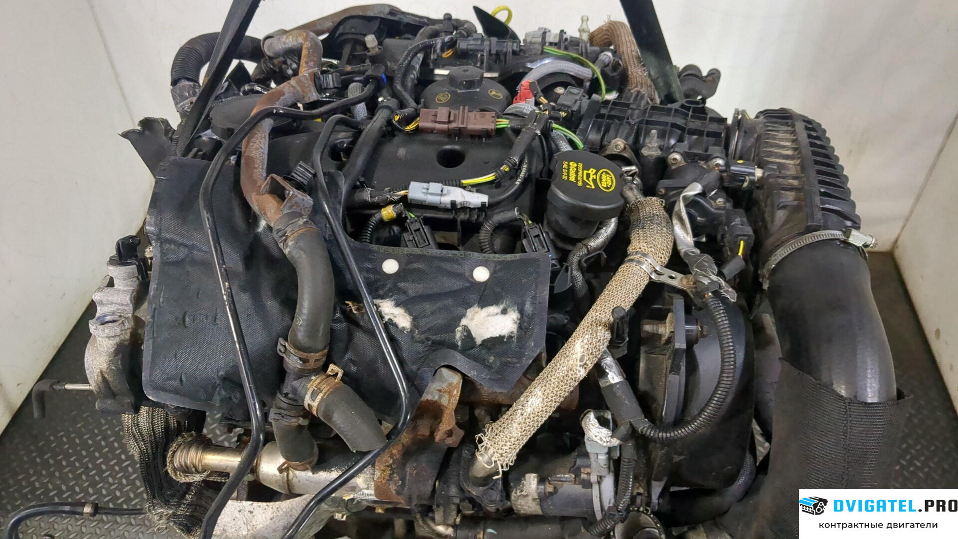 Двигатель Land Rover Discovery 3 2004 - 2009 276DT 2.7 л., Дизель, Турбо, артикул 9123472