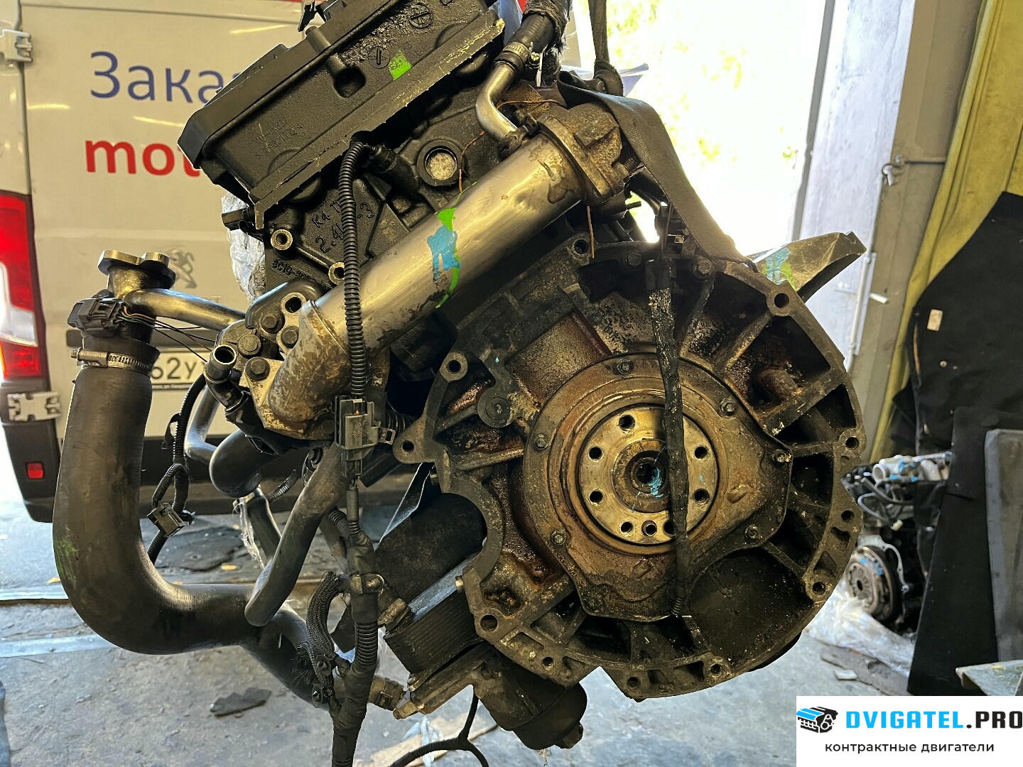 Двигатель Ford Transit 2006 - 2014 H9FB, H9FC, H9FD 2.4 л., Дизель, TDCI, артикул 8423225