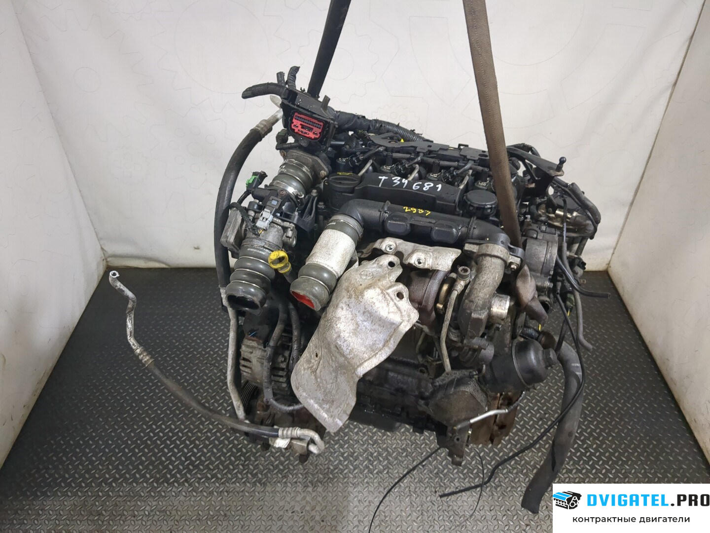 Двигатель Ford Fiesta 2008 - 2013 HHJC, HHJD, HHJE 1.6 л., Дизель, TDCI, артикул 8354042