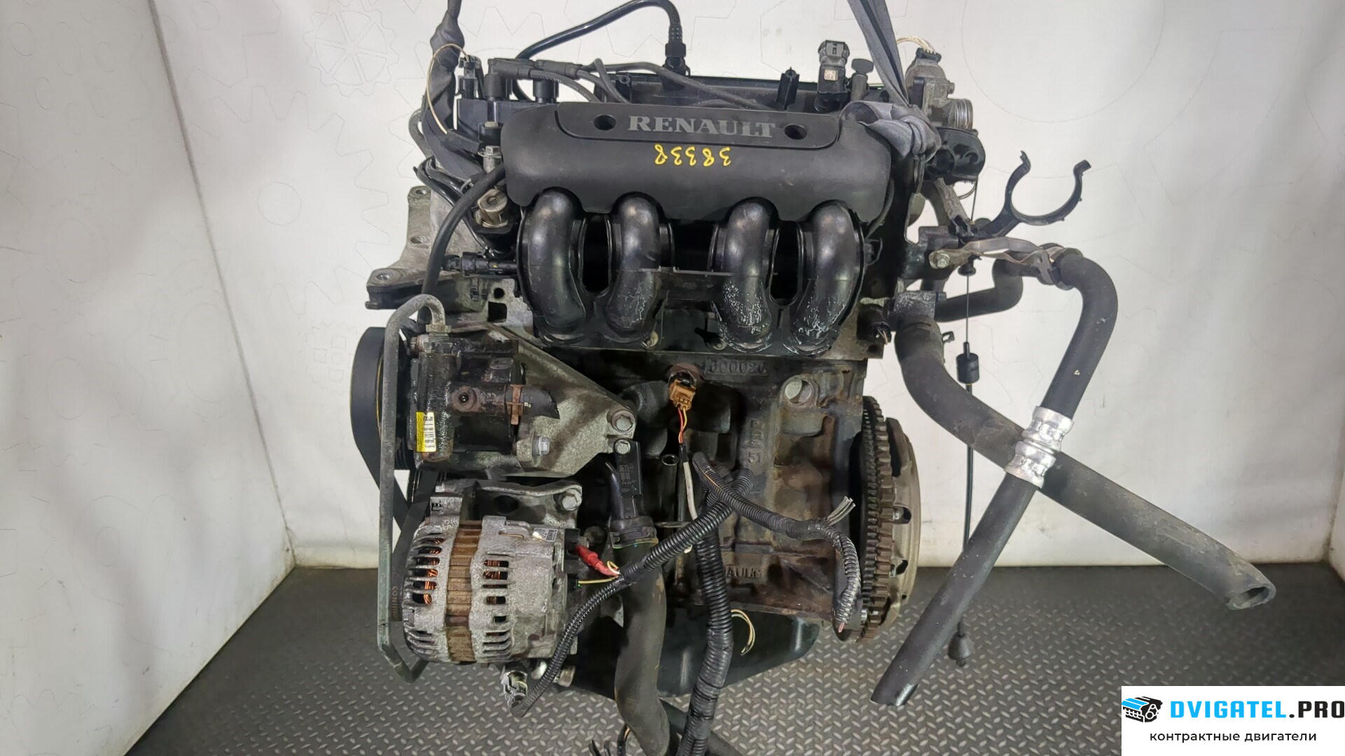 Двигатель Renault Clio 1998 - 2008 D7F 726 1.2 л., Бензин, Инжектор, артикул 9009750