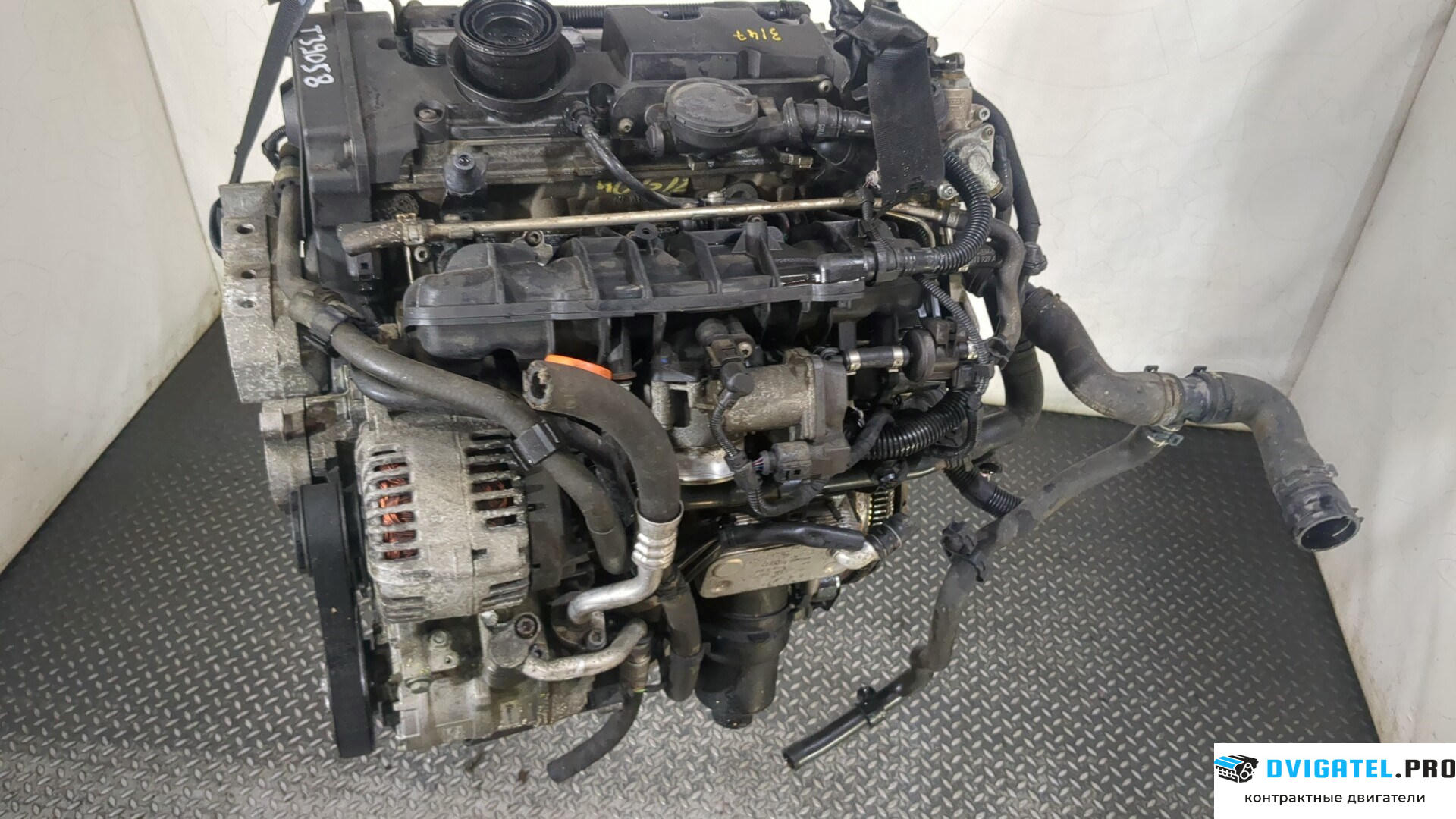 Двигатель Seat Leon 2 2005 - 2009 BWA 2 л., Бензин, TFSI, артикул 8836059